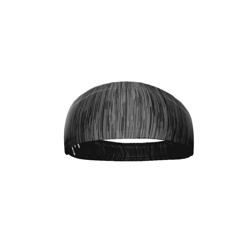 Grey Static Headband for Women & Men - Soft & Comfortable Non-Slip Hair Band for Workouts, Yoga, Running, and Daily Use
