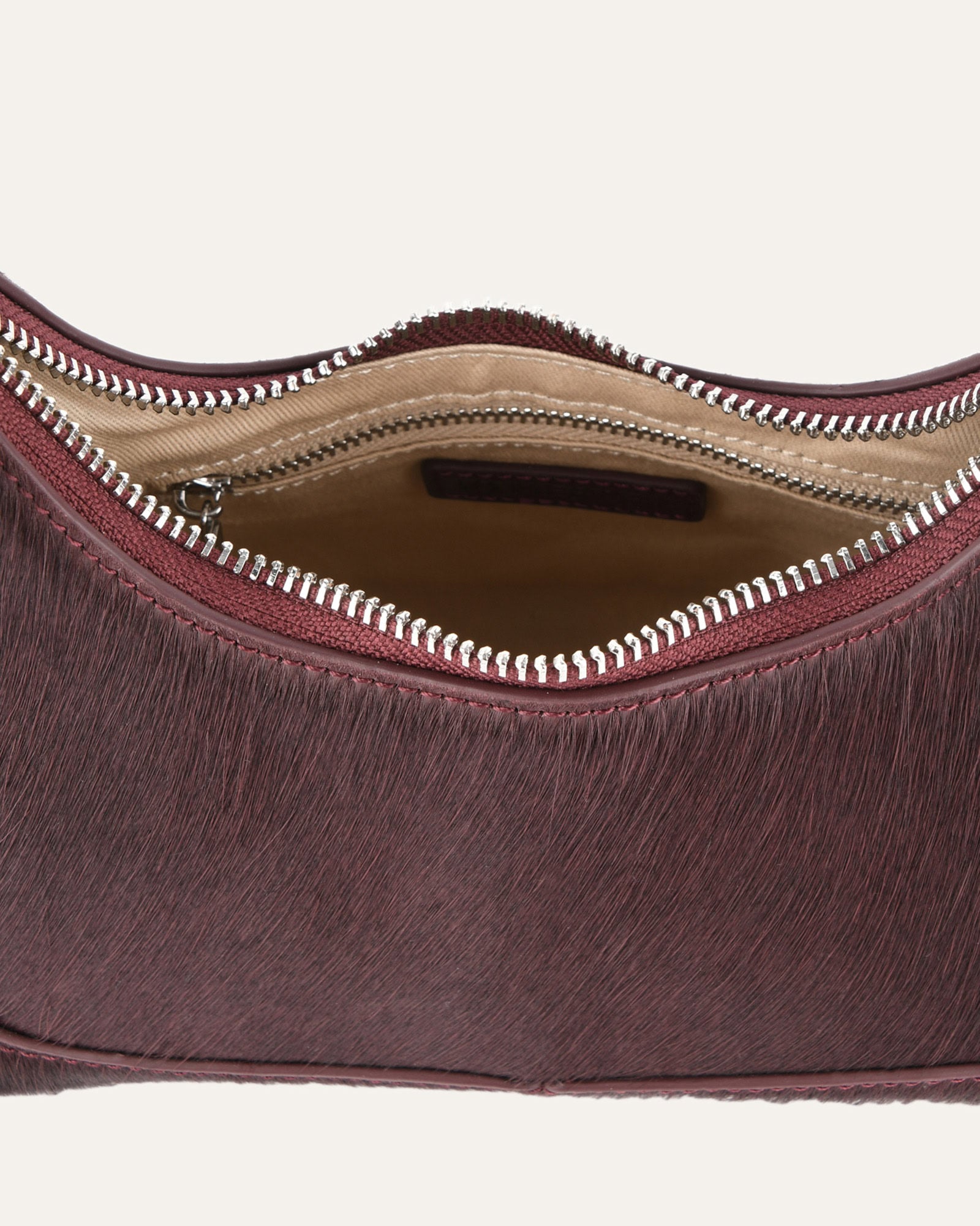 ISABEL Genuine Leather Shoulder Bag for Women - Merlot Wine Color, Crossbody Purse with Adjustable Strap - Perfect for Work, Travel & Everyday Use