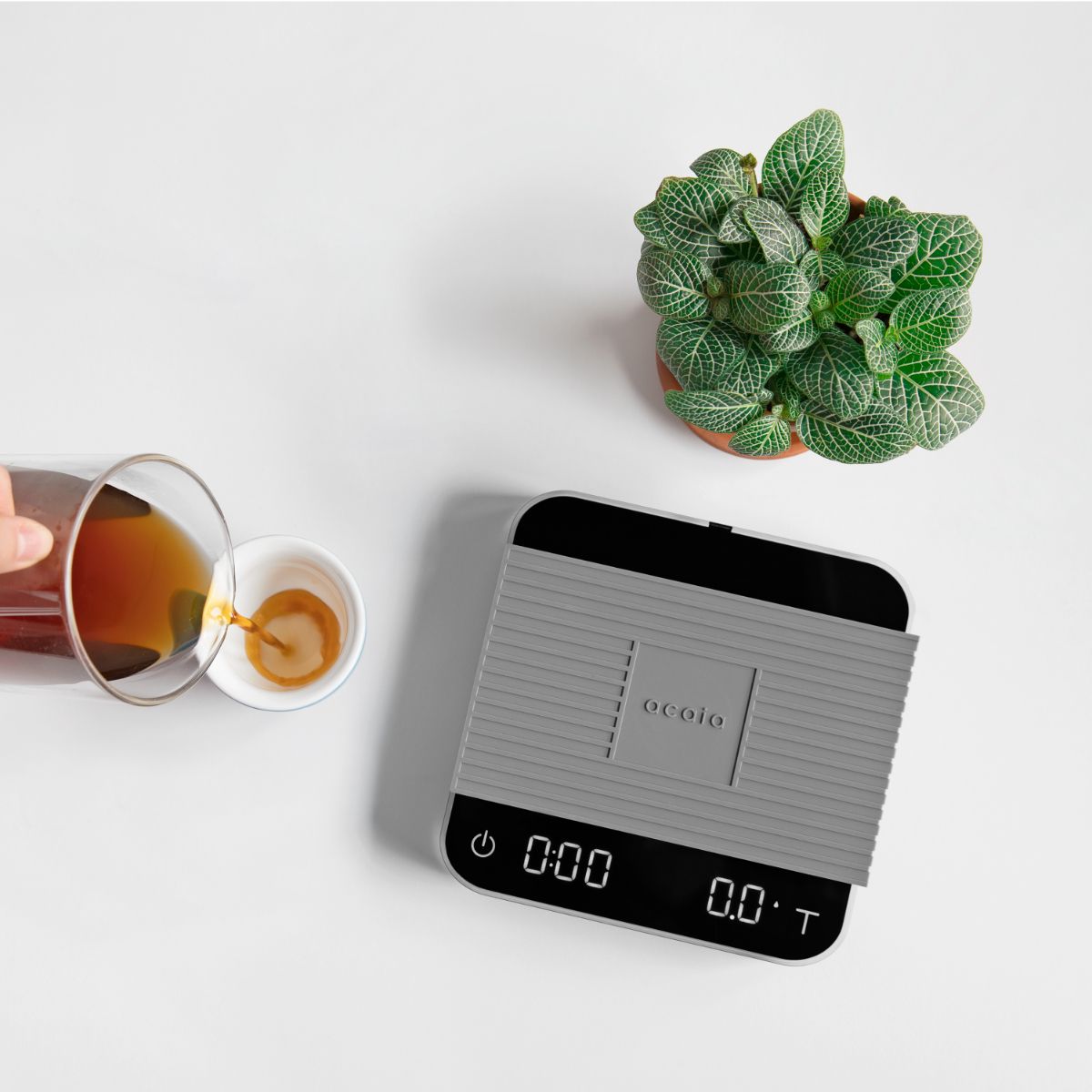 Acaia Pearl Scale - High Precision Digital Coffee Scale, Black (2021 Model) - Perfect for Pour Over, Espresso, and Home Brewing