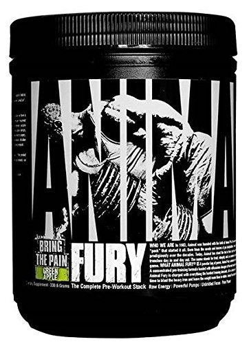 Animal Fury 330g Green Apple Energy Drink - Boost Focus & Performance - Perfect for Gaming, Workouts & Late-Night Study Sessions