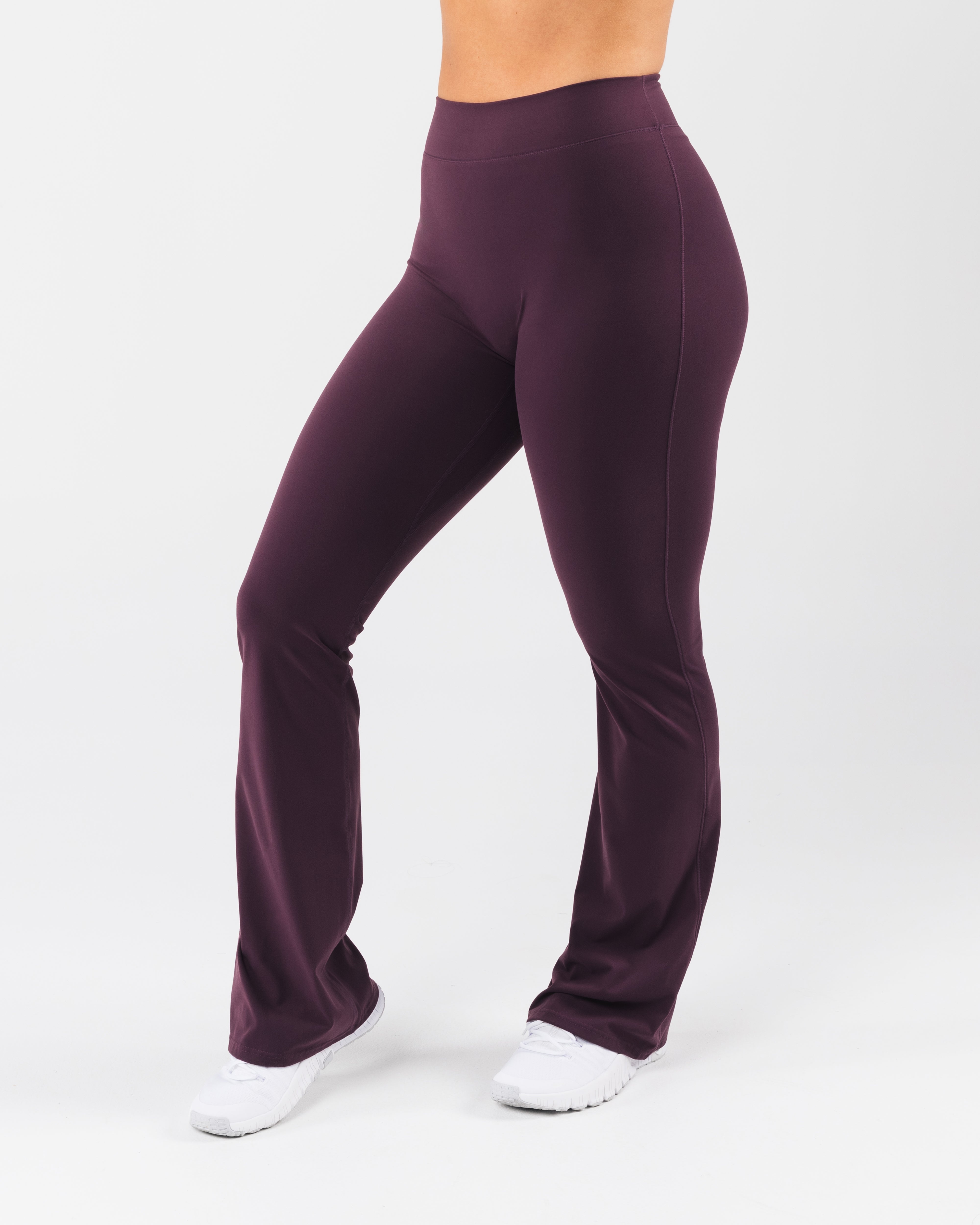 Everyday Core Flared Pants for Women - High Waist Stretchy Comfortable Work Pants - Perfect for Office, Business Casual & Everyday Wear