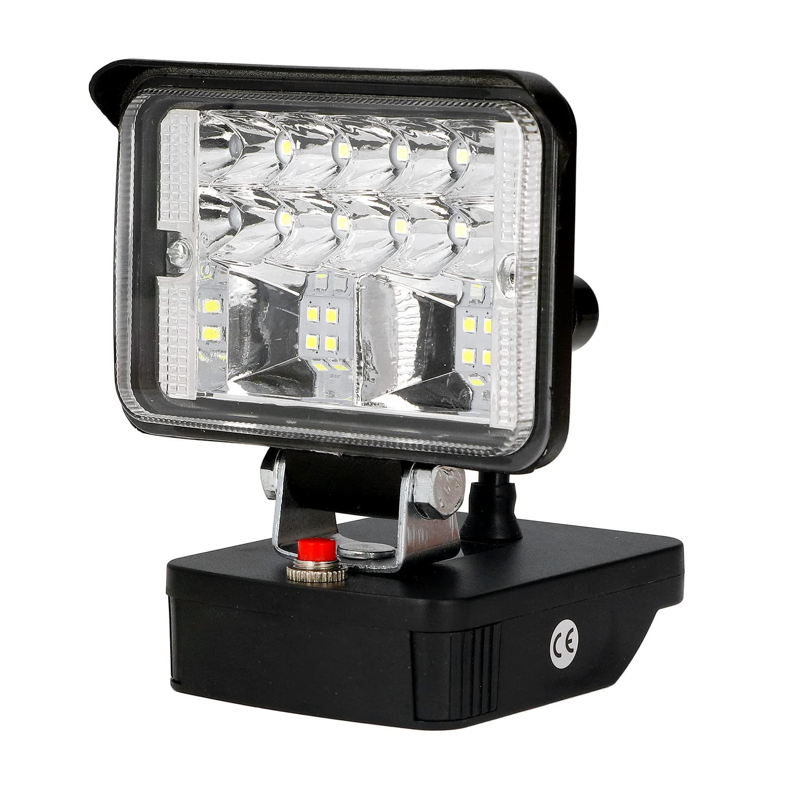 11-15W LED Work Light - Battery Powered Portable Lighting for Outdoor & Indoor Use - Compatible with Metabo 18V Lithium Battery - Perfect for Construction, Garage, Camping & Emergency Lighting