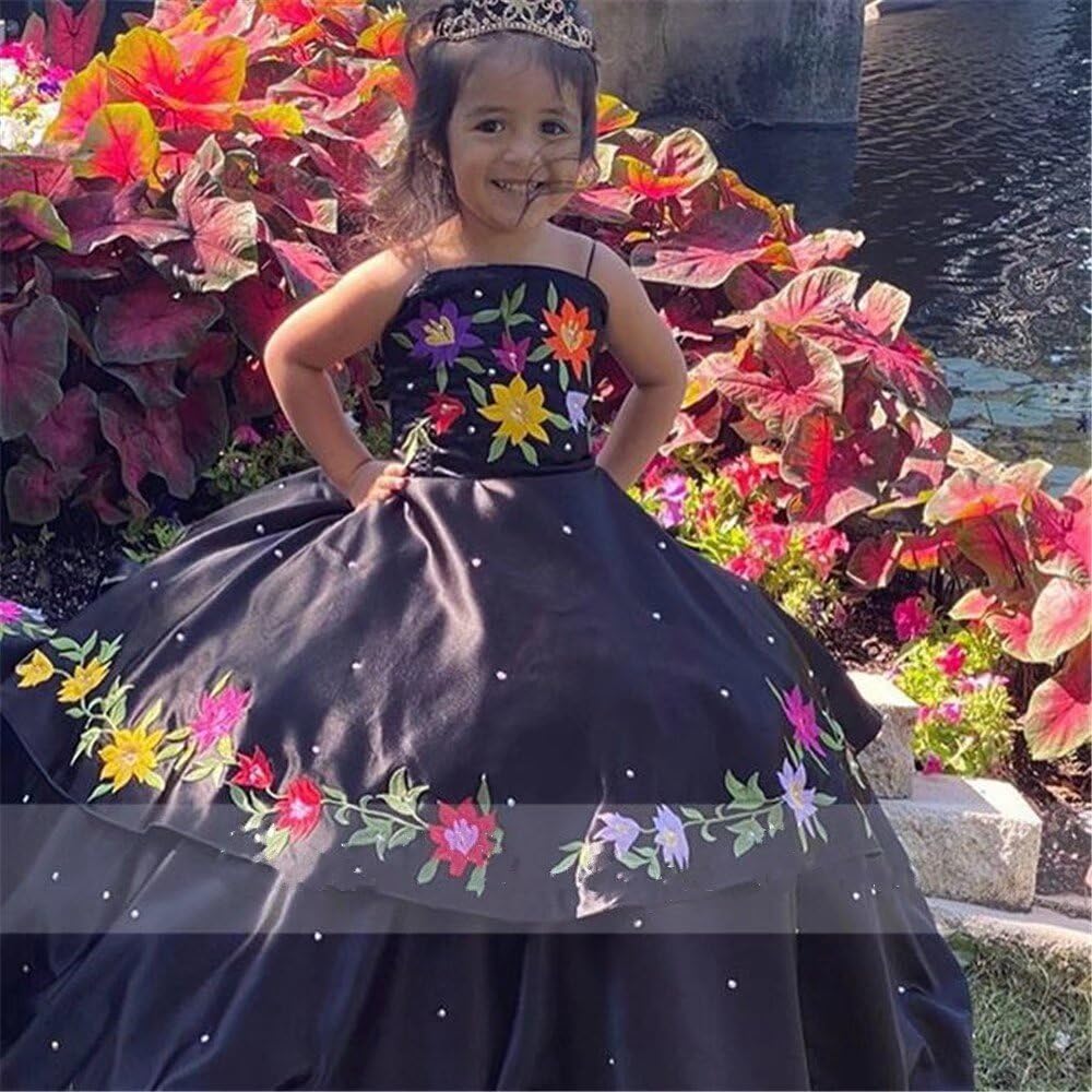 2025 Floral Embroidered Mini Quinceañera Dresses for Girls | Elegant Pageant Gowns for Teens & Little Girls | Perfect for Sweet 15 Celebrations, Birthday Parties & Special Occasions