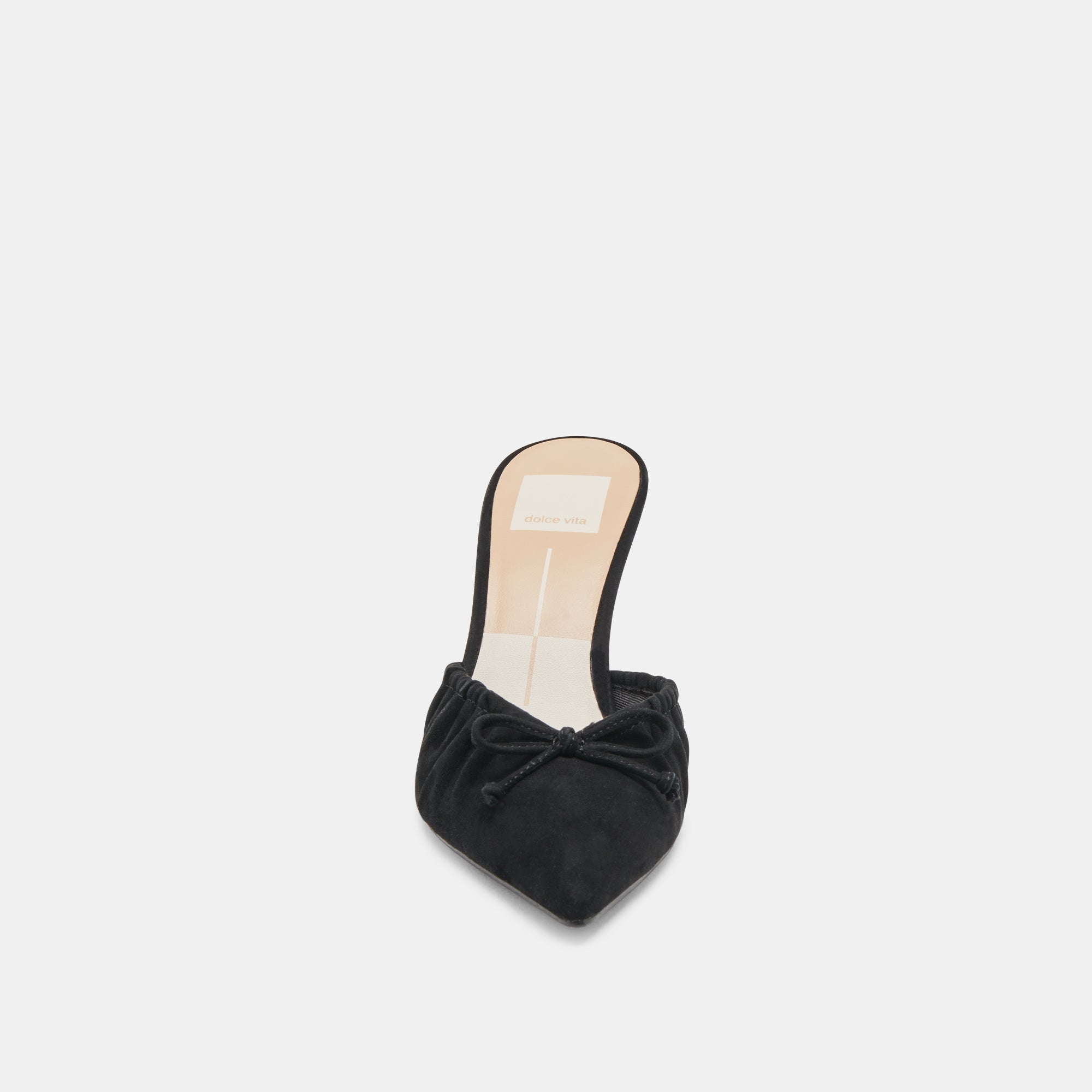 KAIRI Women's Onyx Suede Heels - Stylish High Heel Pumps for Work, Party & Evening Wear