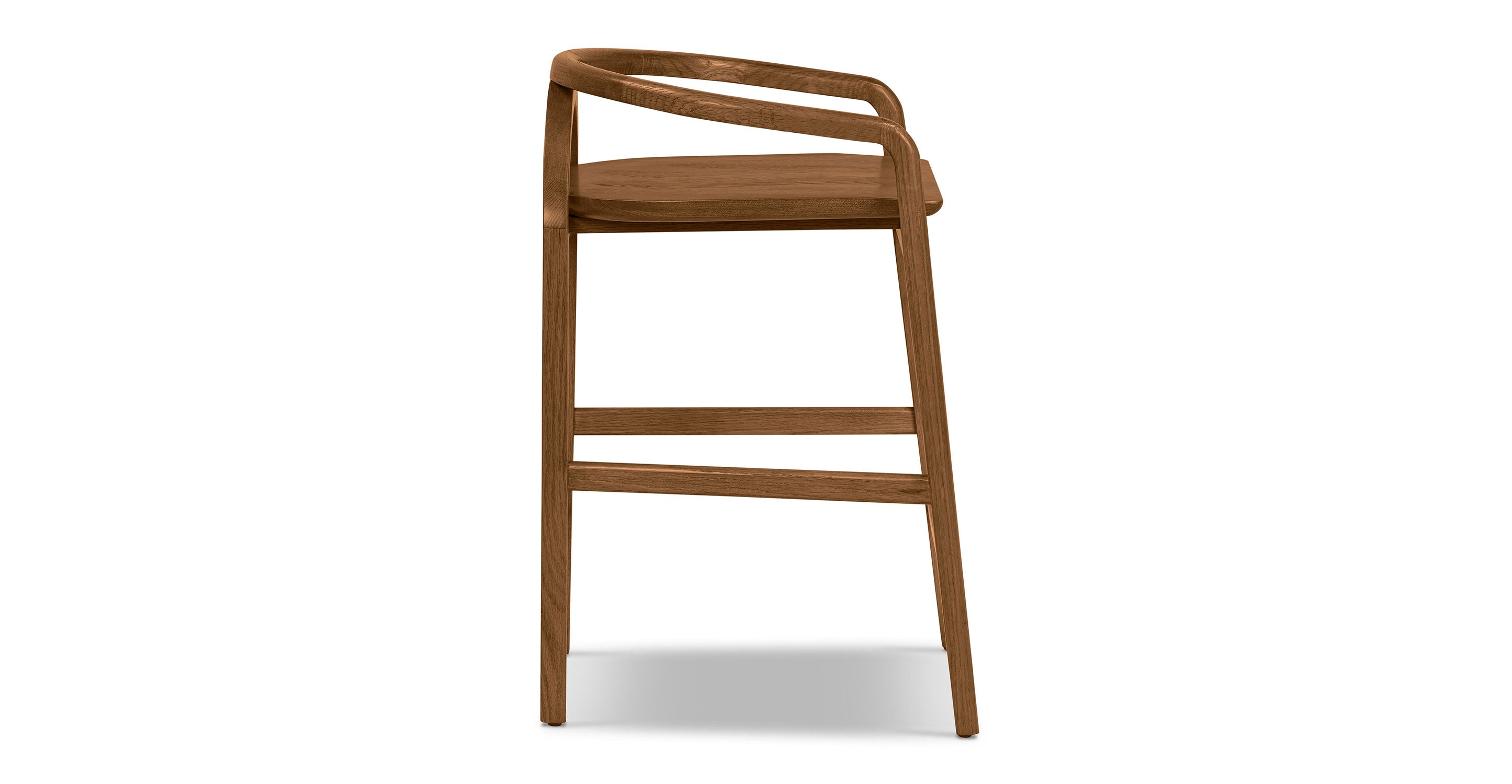 Yokohama Counter Stool - Adjustable Height Bar Stool with Cushion for Kitchen Island, Breakfast Nook & Home Bar - Modern Dining & Seating Furniture