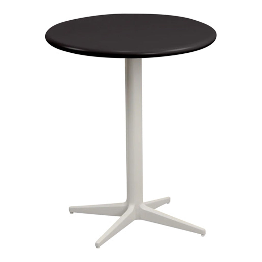 Round Drop Outdoor Cafe Table - Patio Dining & Garden Furniture for Restaurants, Coffee Shops & Backyard Decor