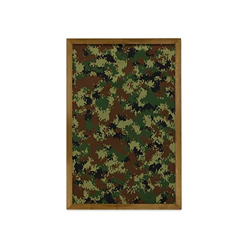Green Pale Green Brown