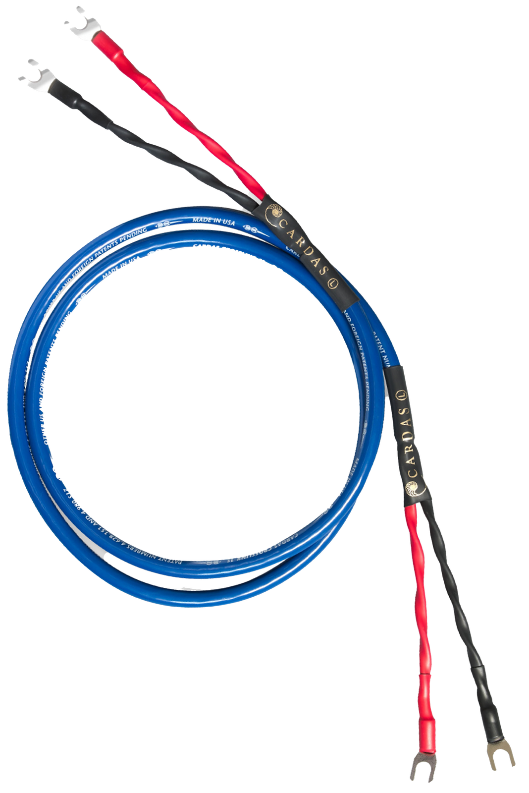 Premium Cardas Audio Crosslink Speaker Cable Pair - High-Performance Audiophile Speaker Wires for Home Theater & Studio Sound Systems