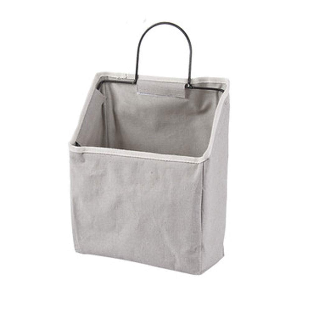 Wall Mounted Hanging Storage Bag for Magazines, Books & Sundries - Space Saving Organizer for Home, Office & Dorm - Perfect for Bedroom, Bathroom & Closet Organization (Color: C)