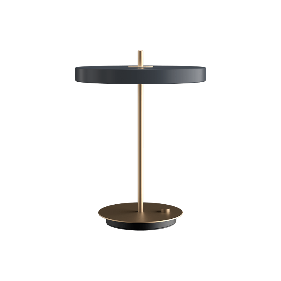 Asteria Modern LED Table Lamp - Adjustable Brightness, 3 Color Temperatures, USB Charging Port - Perfect for Bedroom, Living Room, Office & Study Desk Lighting