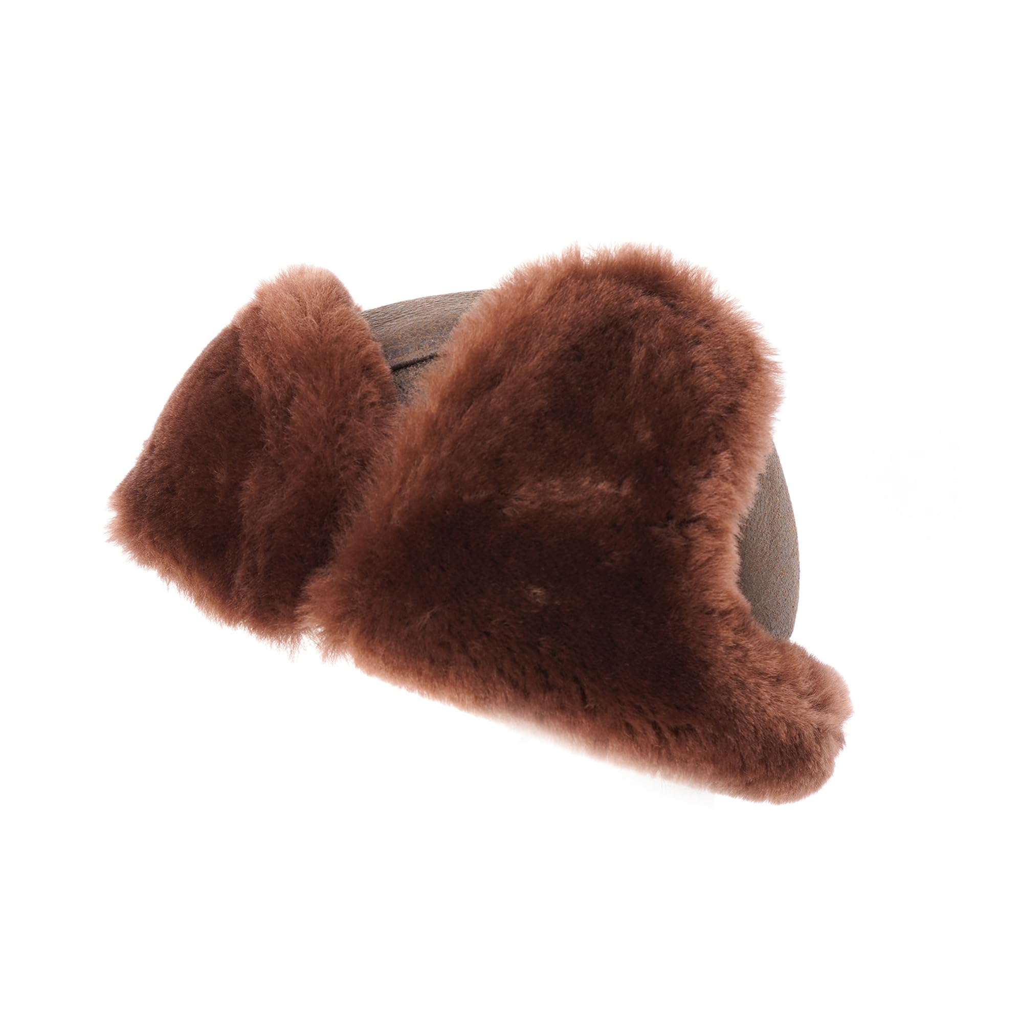 Russian Soviet Ushanka Aviator Trapper Hat - Genuine Sheepskin Leather & Fur Winter Hat for Men & Women - Warm Earflap Hat for Outdoor Activities, Snowboarding, Skiing & Cold Weather 2024