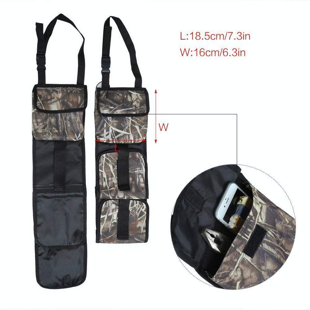 DAIXI Universal Car Concealed Seat Back Gun Rack - Vehicle Hunting Gear & Shooting Accessories for Secure Firearm Storage | Perfect for Trucks, SUVs & Off-Road Adventures