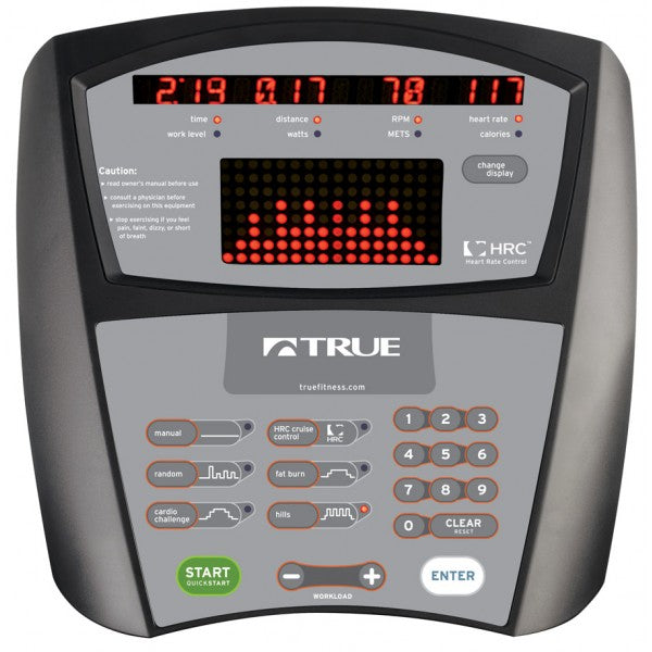 TRUE Fitness PS50 Recumbent Exercise Bike for Home Gym - Low Impact Cardio Workout for Seniors & Rehabilitation