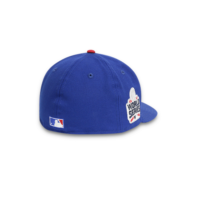 Chicago Cubs 2016 World Series Champions Men's Fitted Baseball Cap - Official MLB Licensed Hat for Sports Fans & Casual Wear