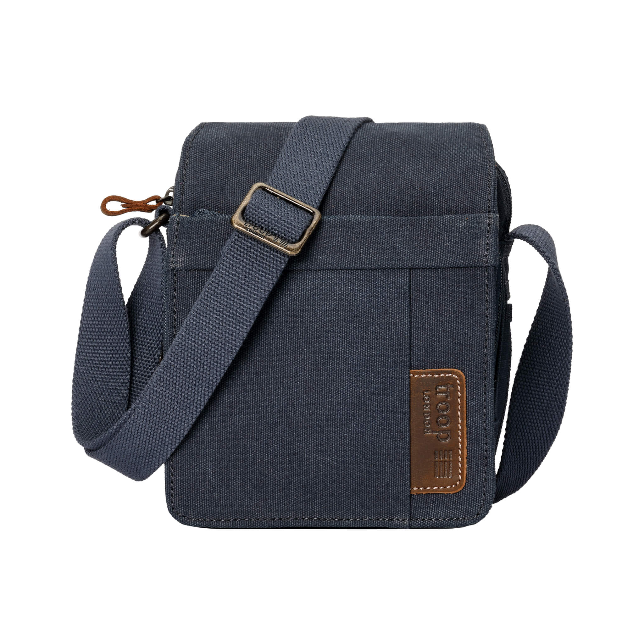 Troop London Classic Canvas Crossbody Bag for Men & Women - Stylish & Durable Messenger Bag for Travel, Work & Everyday Use