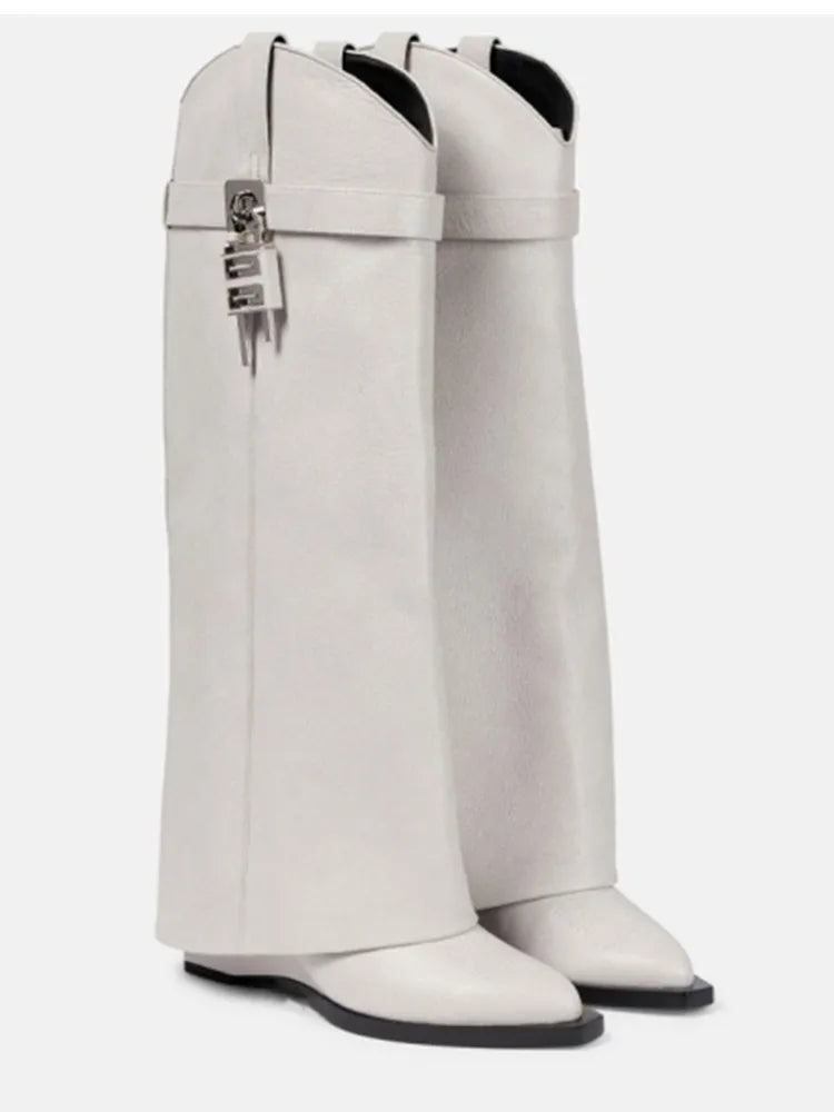 White cowhide