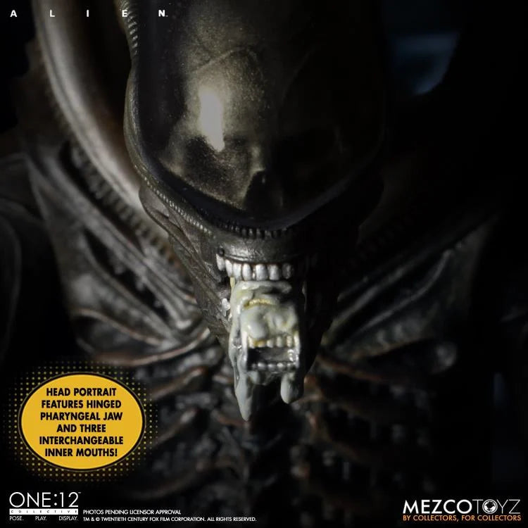 Alien One:12 Collective Action Figure - Highly Detailed Collectible Toy for Sci-Fi Fans | Perfect for Display, Gifts, and Movie Enthusiasts