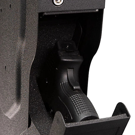 GunVault SV500 SpeedVault Quick Access Biometric Handgun Safe - Secure Pistol Storage for Home, Car & Nightstand - Fast Fingerprint Access for Emergency Protection