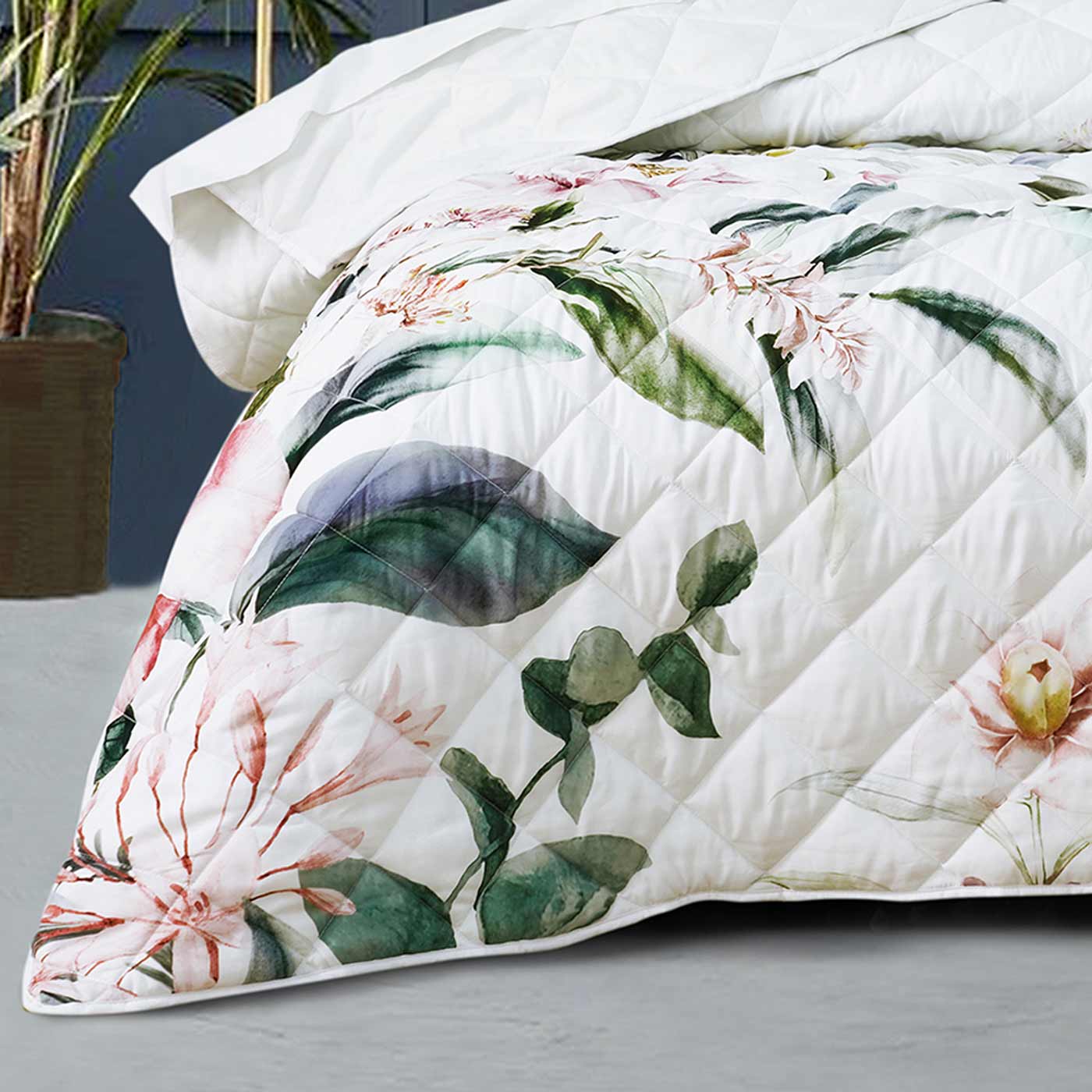 Indi White Coverlet Set By Bianca - Luxury Bedding for a Cozy & Stylish Bedroom Retreat