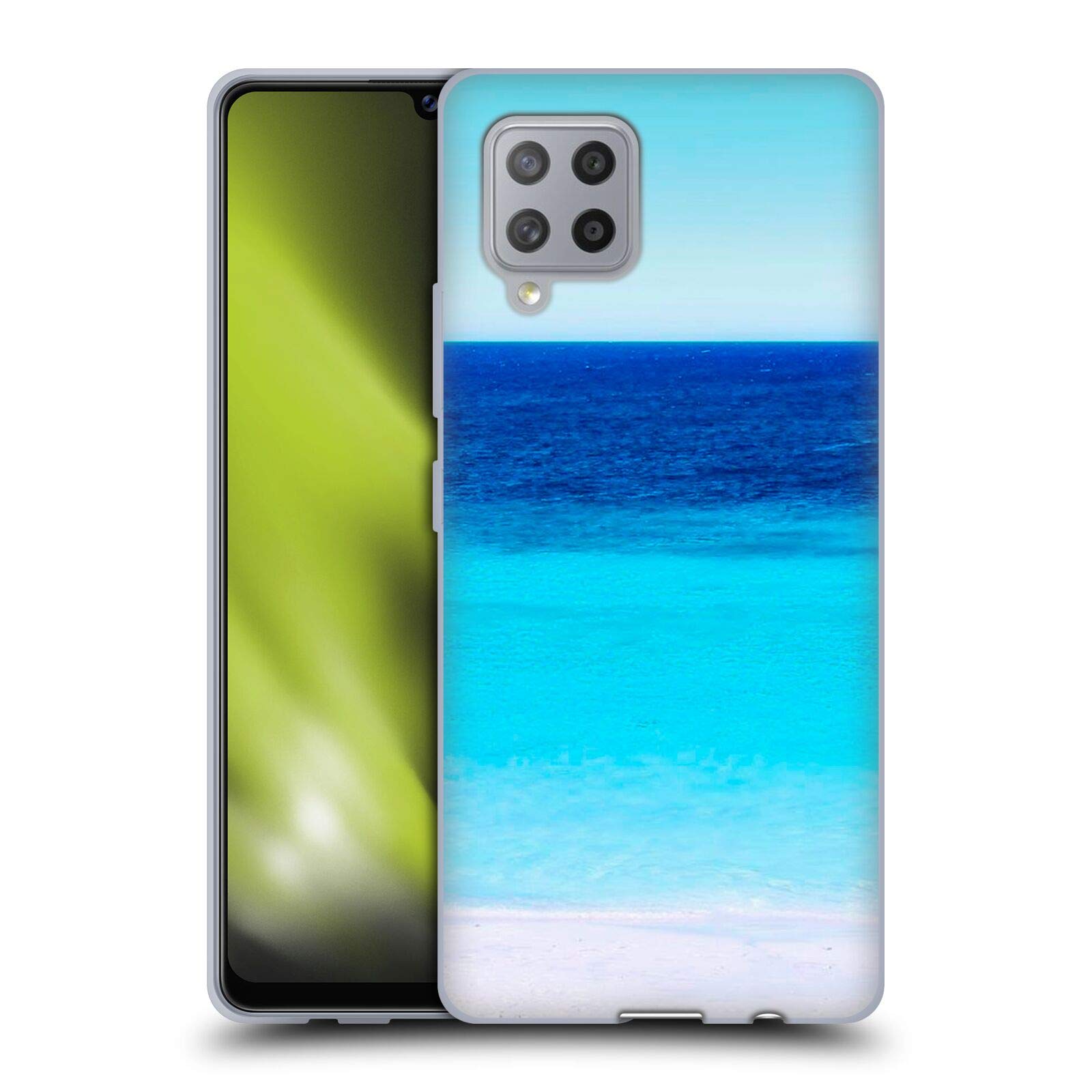 Head Case Designs Officially Licensed Haroulita Ocean View Photography Soft Gel Case for Samsung Galaxy A42 5G (2020) - Perfect for Beach Trips & Outdoor Adventures