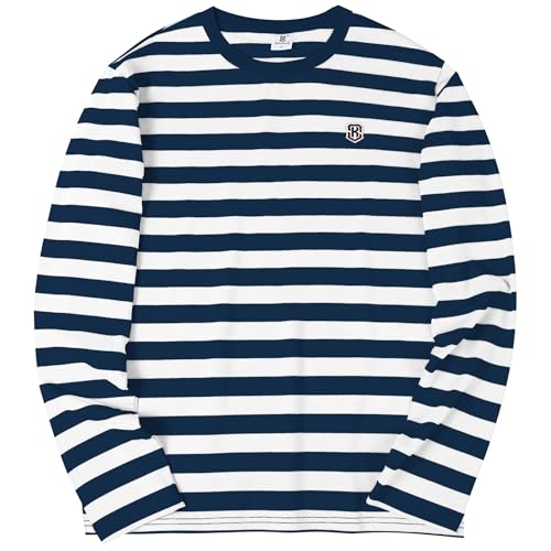 White Navy-long Sleeve