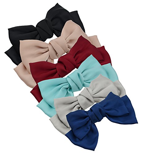 6 Colors-Burgundy Grey Blue Black Pink and Light Blue