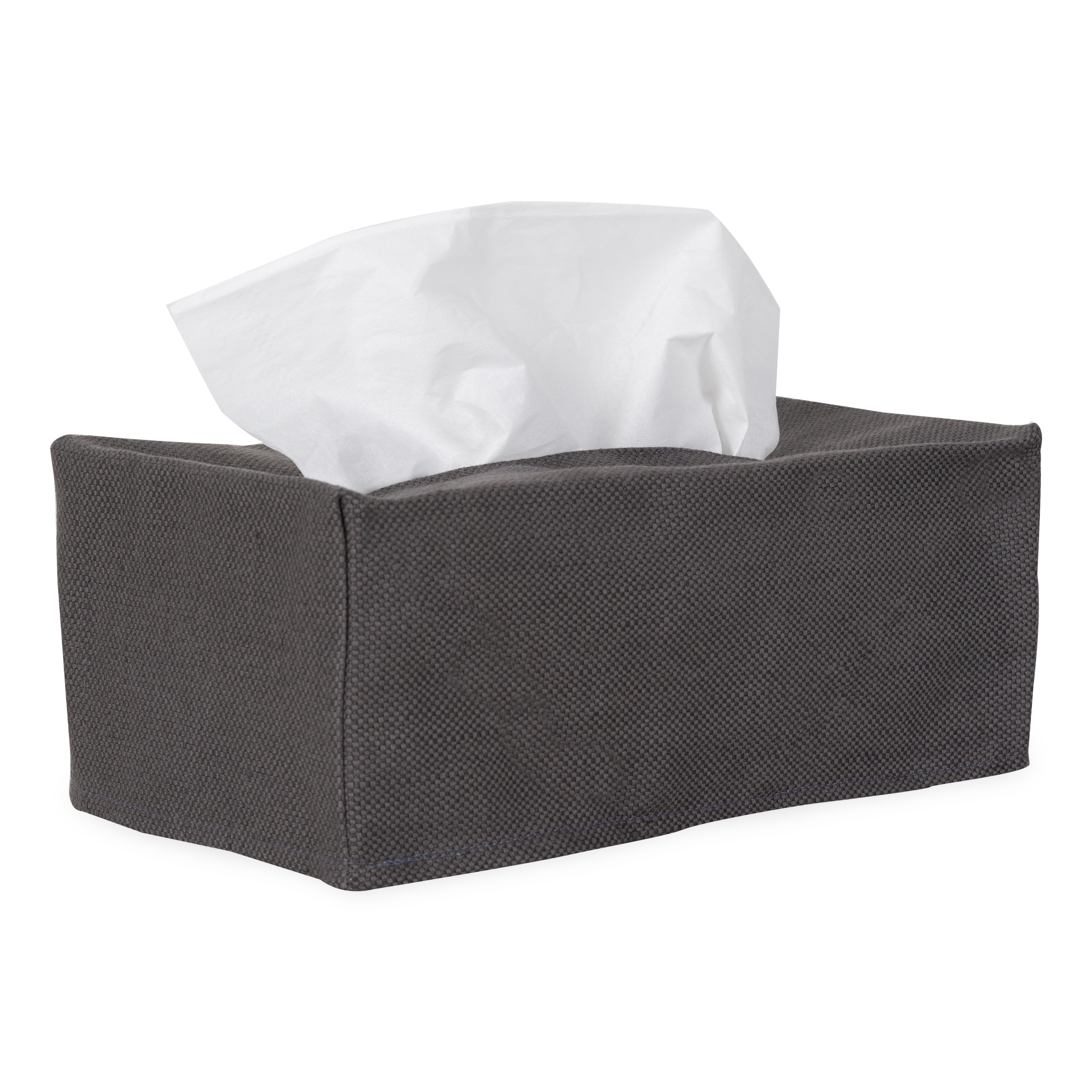 Linen Tissue Box Cover - Elegant and Durable Fabric Tissue Holder for Home Decor | Perfect for Living Room, Bedroom, and Bathroom