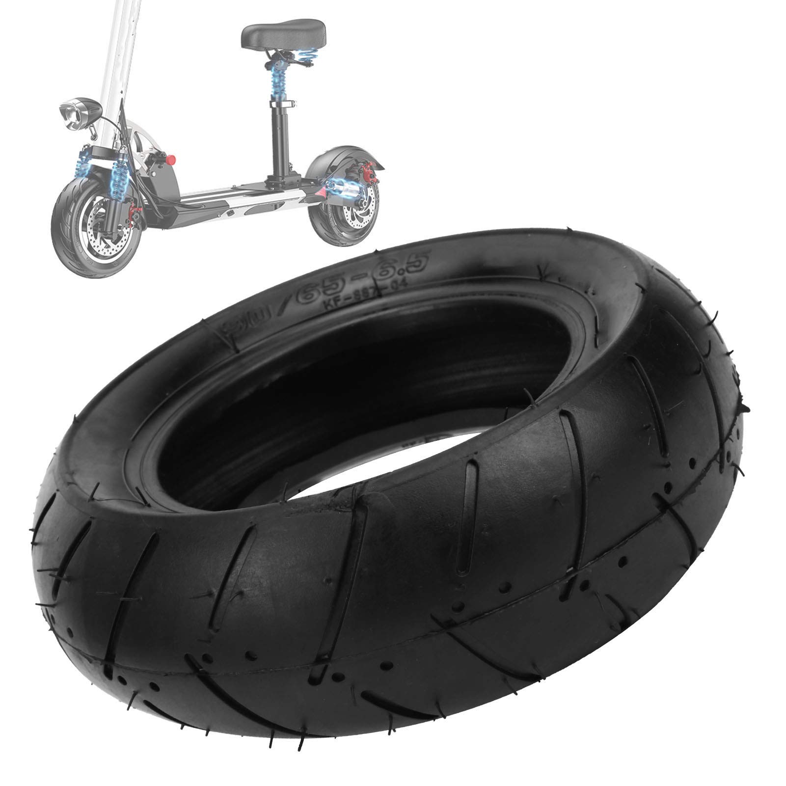 Gransun Vacuum Tire - Anti-Slip Mini Pocket Bike & Electric Scooter Replacement Wheels - Durable Car Refit Accessory for Off-Road, Urban Commuting & Outdoor Adventures