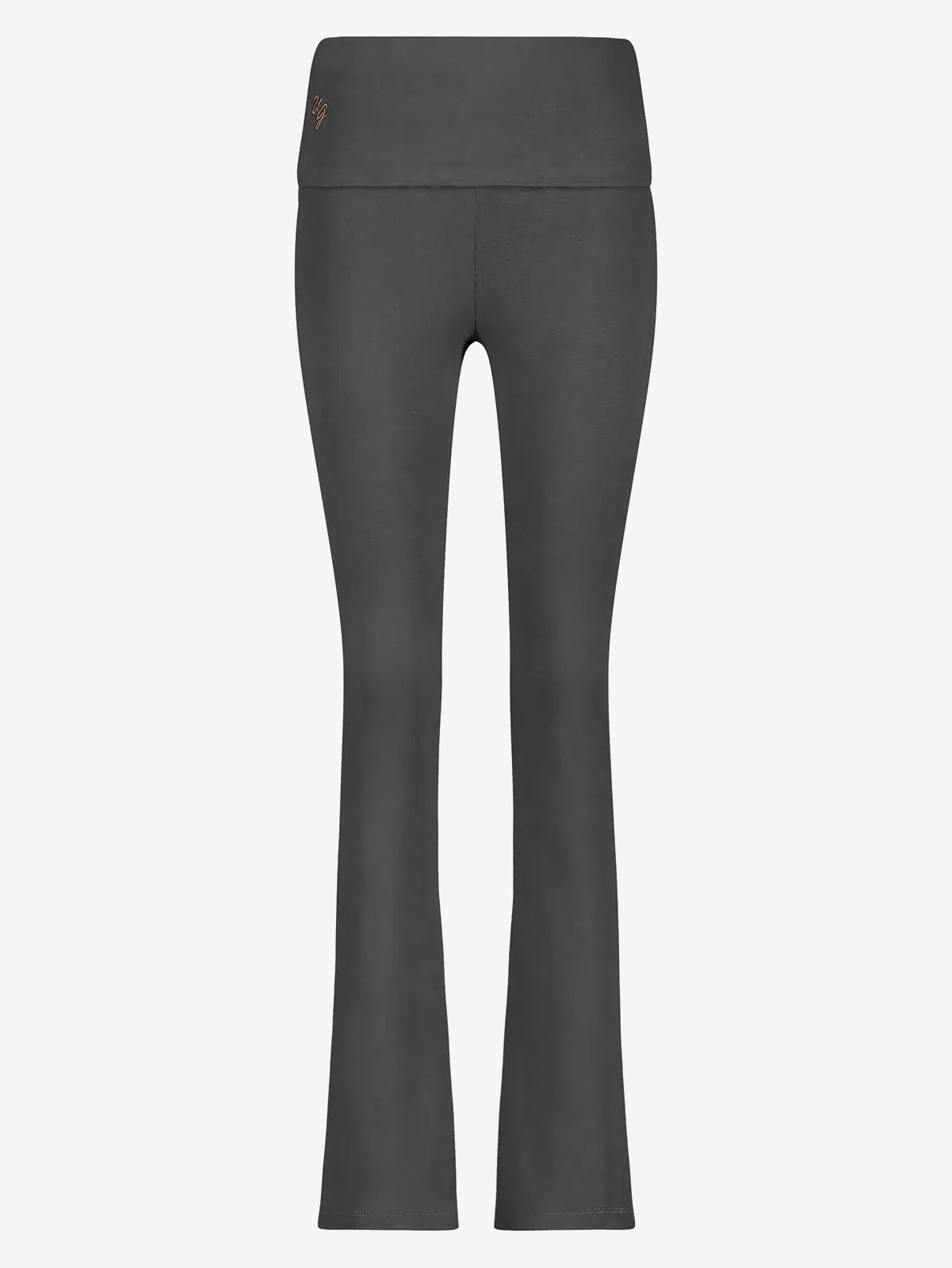 Urban Goddess Pranafied Flared Yoga Pants for Women - High Waisted Stretchy Comfort - Perfect for Yoga, Pilates & Lounge Wear - Ash Color