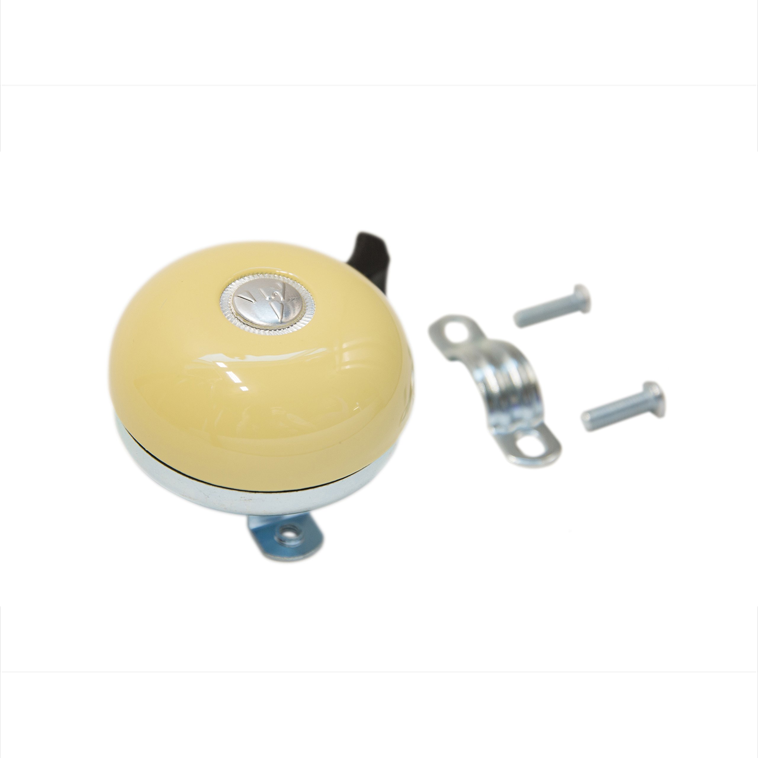Firmstrong Classic Beach Cruiser Bike Bell - Loud & Durable Bicycle Horn for Safety - Perfect for Cruiser, Commuter & Kids Bikes - Great for Beach Rides, City Commuting & Family Outings