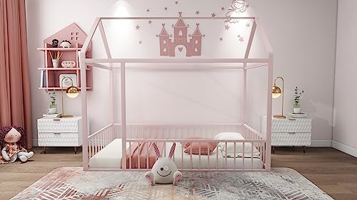 Pink--metal Frame