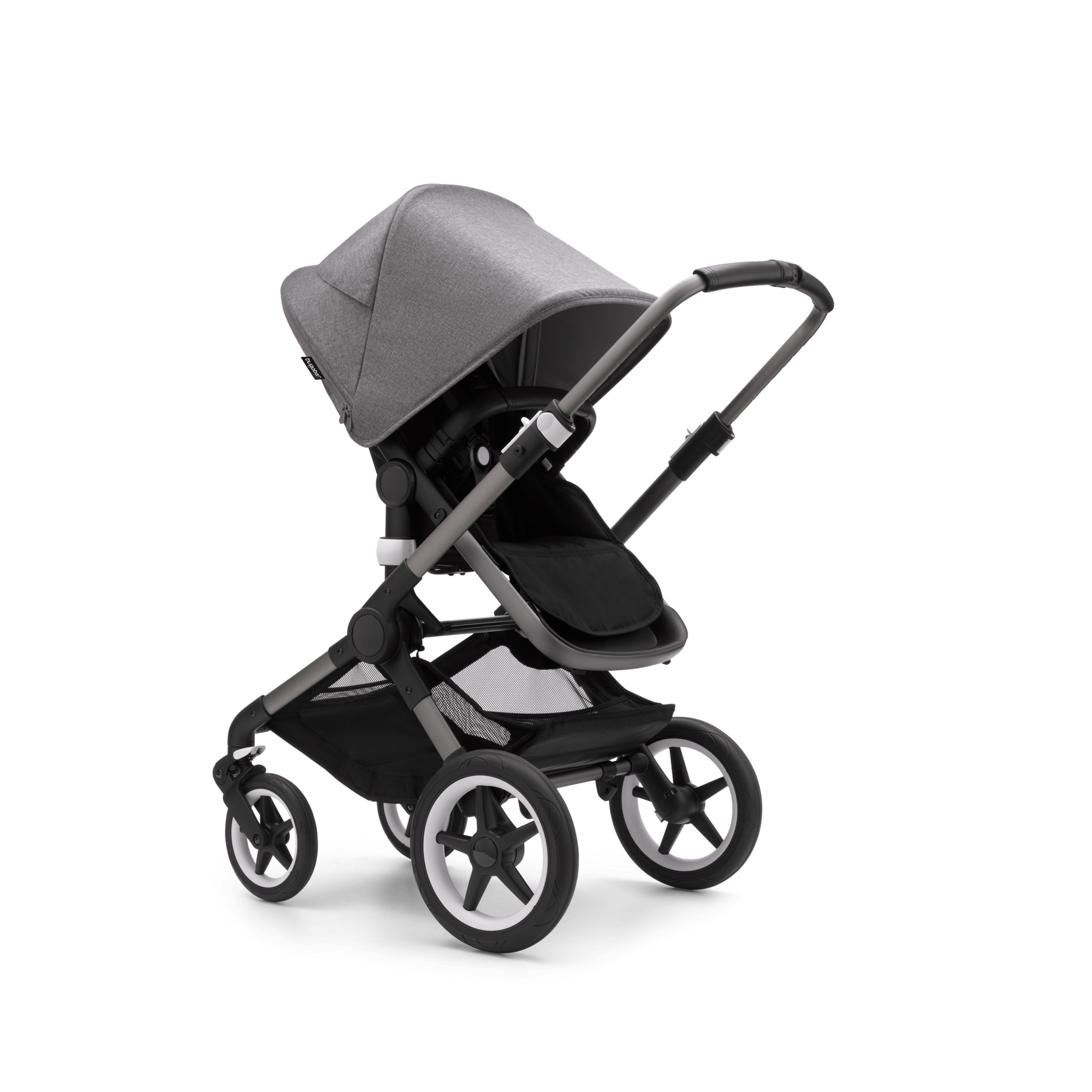 Bugaboo Fox3 Complete Stroller - Graphite Base | Lightweight & Durable Baby Stroller for Urban & Outdoor Adventures