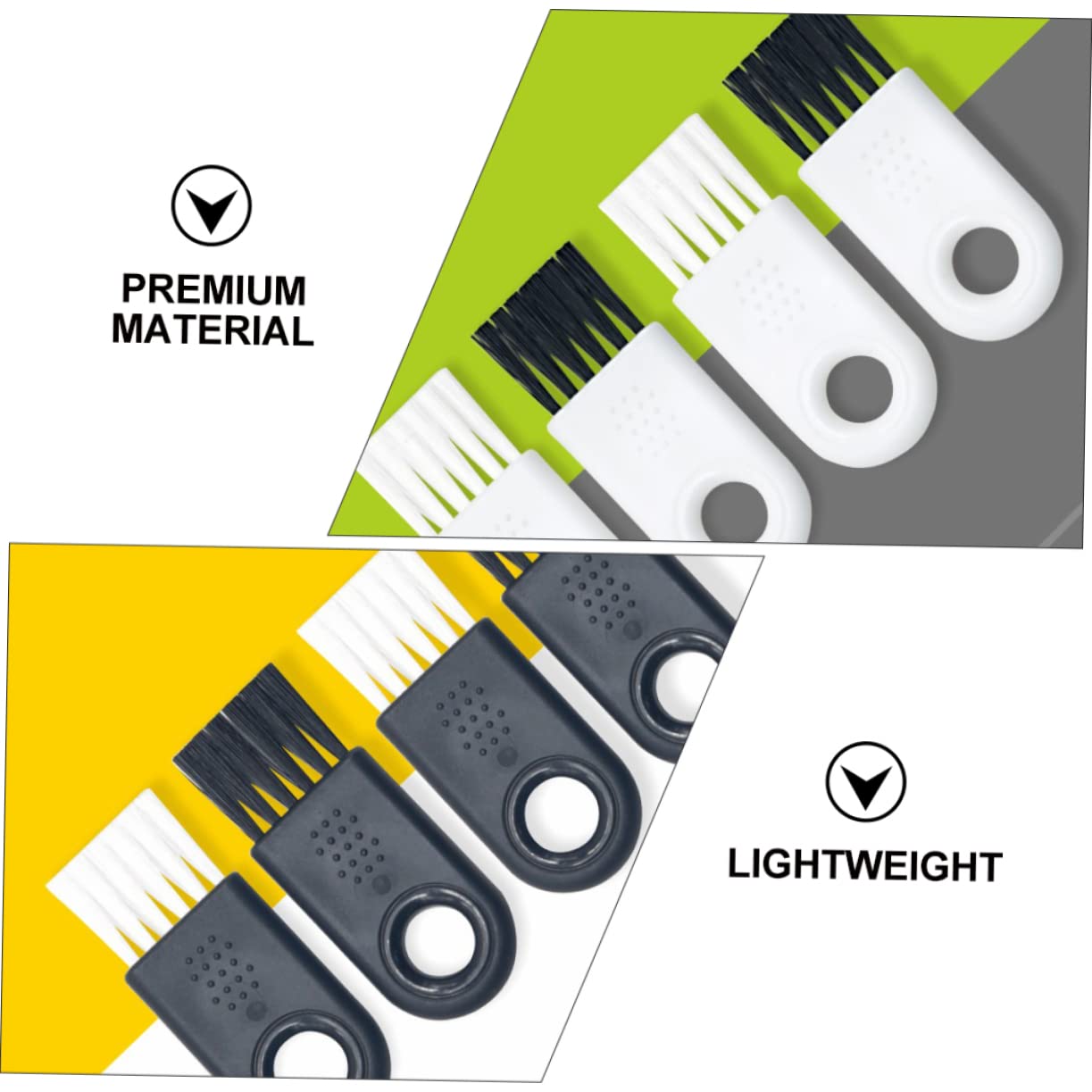 Electric Razor Cleaning Brushes Set of 40 - Premium Replacement Bristle Brushes for Philips, Braun & Remington Shavers - Perfect for Home, Travel & Salon Use