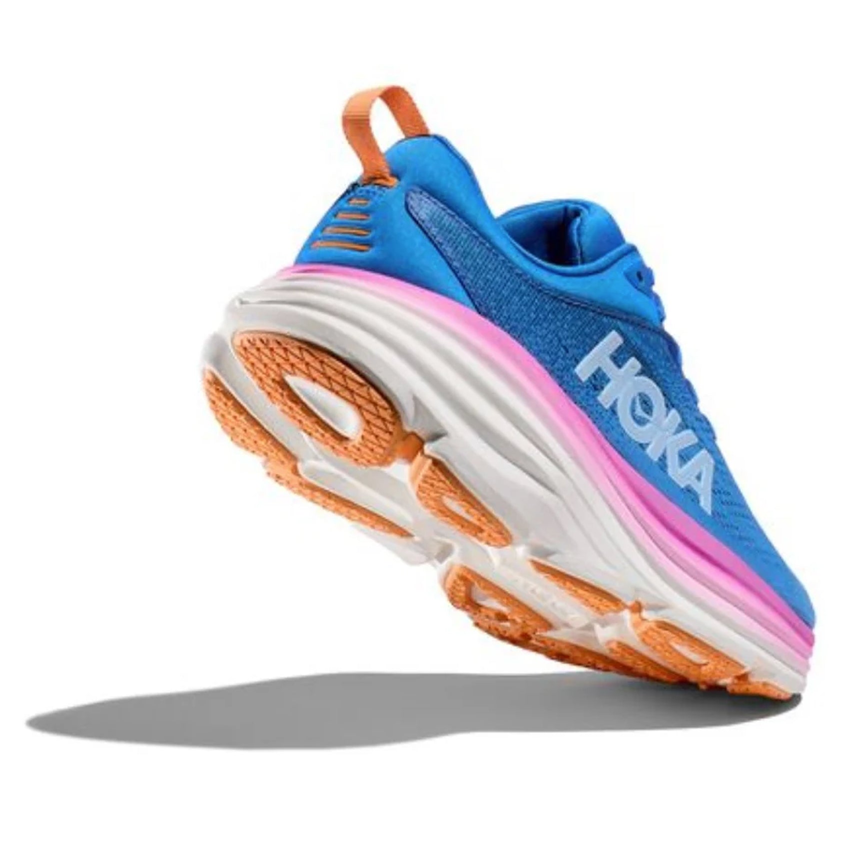 Women's HOKA Bondi 8 Wide Running Shoes - Lightweight Cushioned Sneakers for Walking, Jogging & Long-Distance Running - Perfect for Road, Treadmill & Everyday Wear