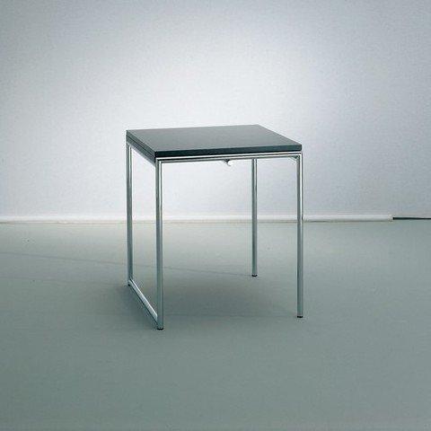 Eileen Gray Square Folding Table - Modern Space-Saving Furniture for Small Apartments, Outdoor Patio & Office Use