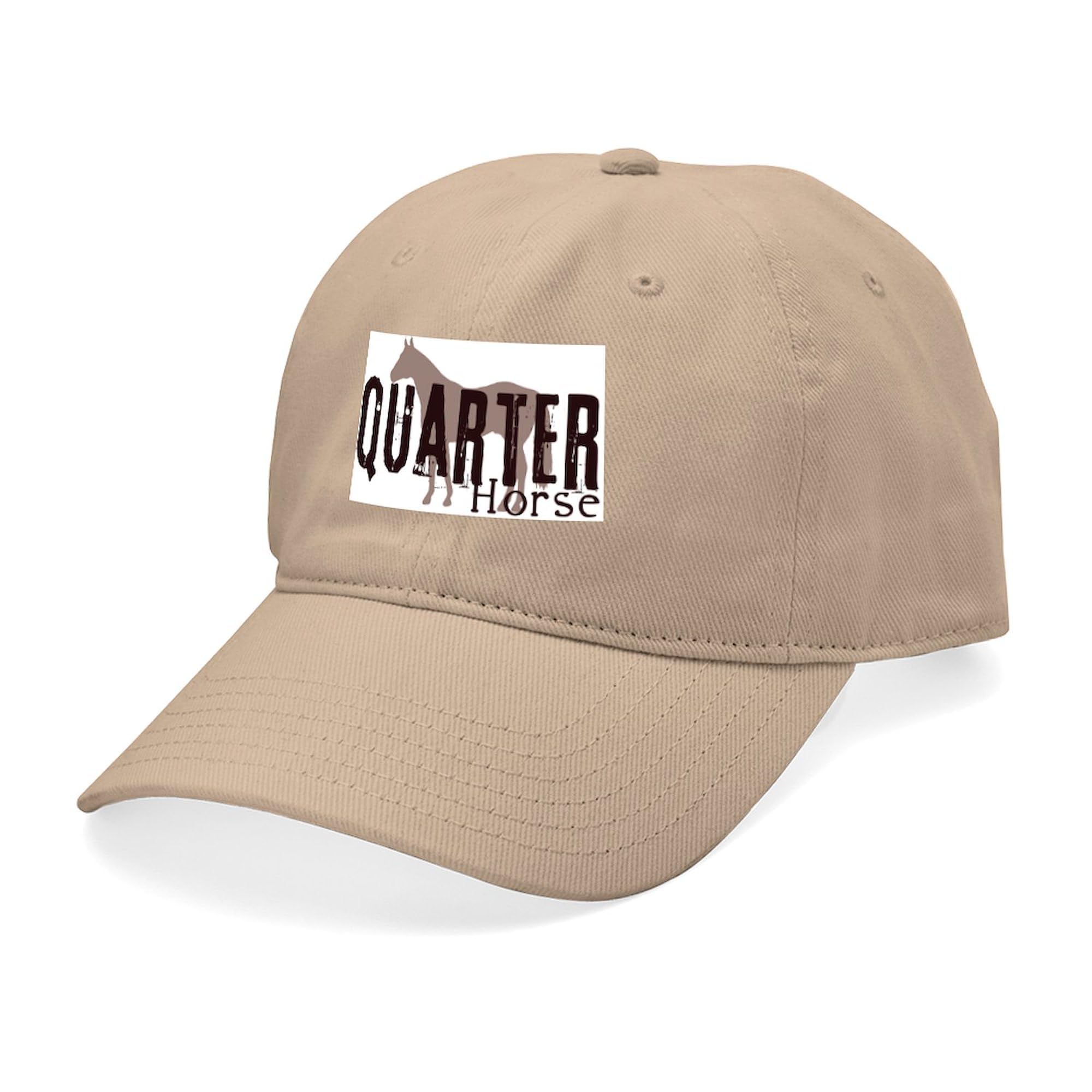 Quarter Horse Cap - Adjustable Baseball Hat for Riding & Outdoor