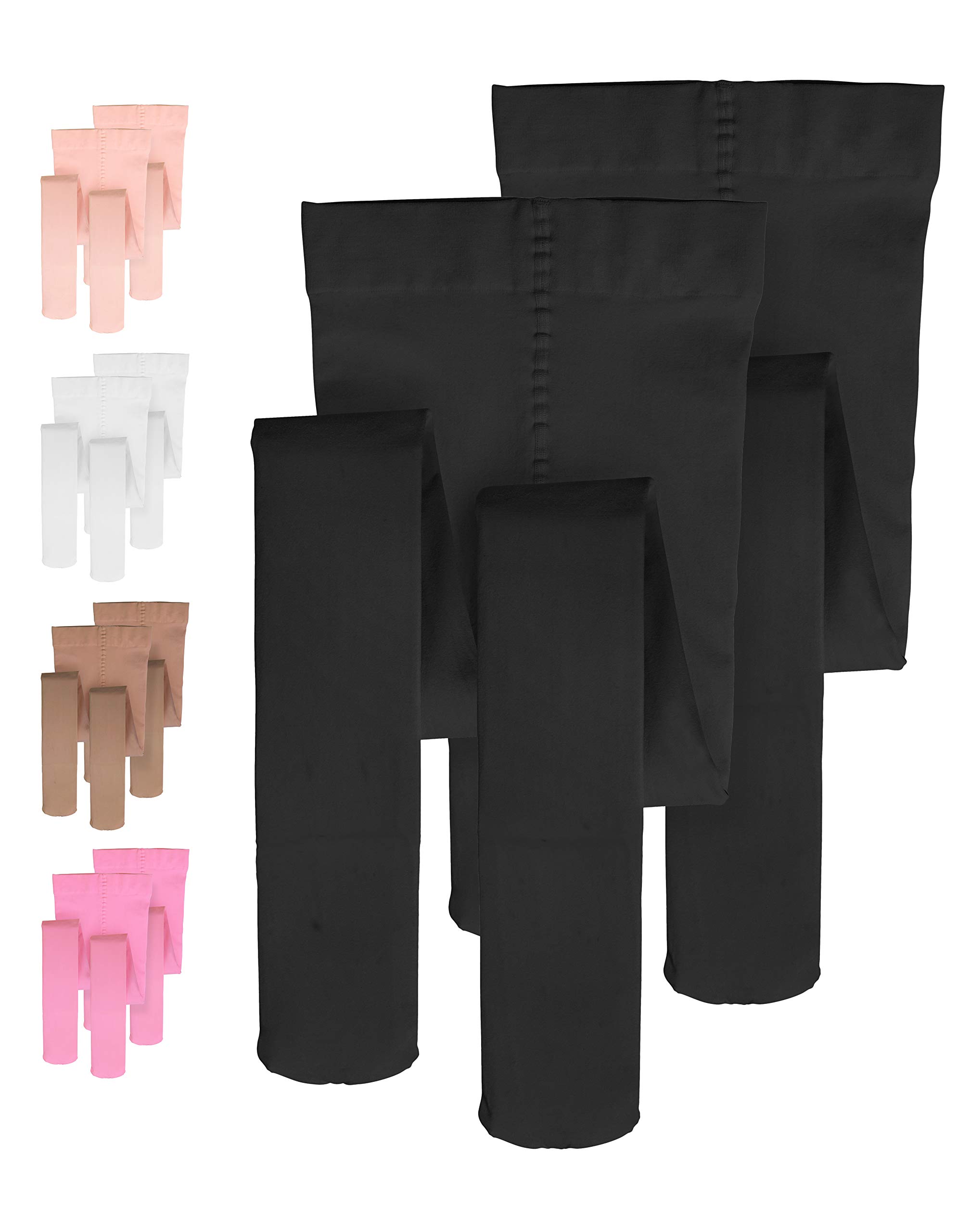 Elowel Ultra Soft Dance Ballet Tights for Girls & Women - Perfect for Ballet Class, Recitals & Performance