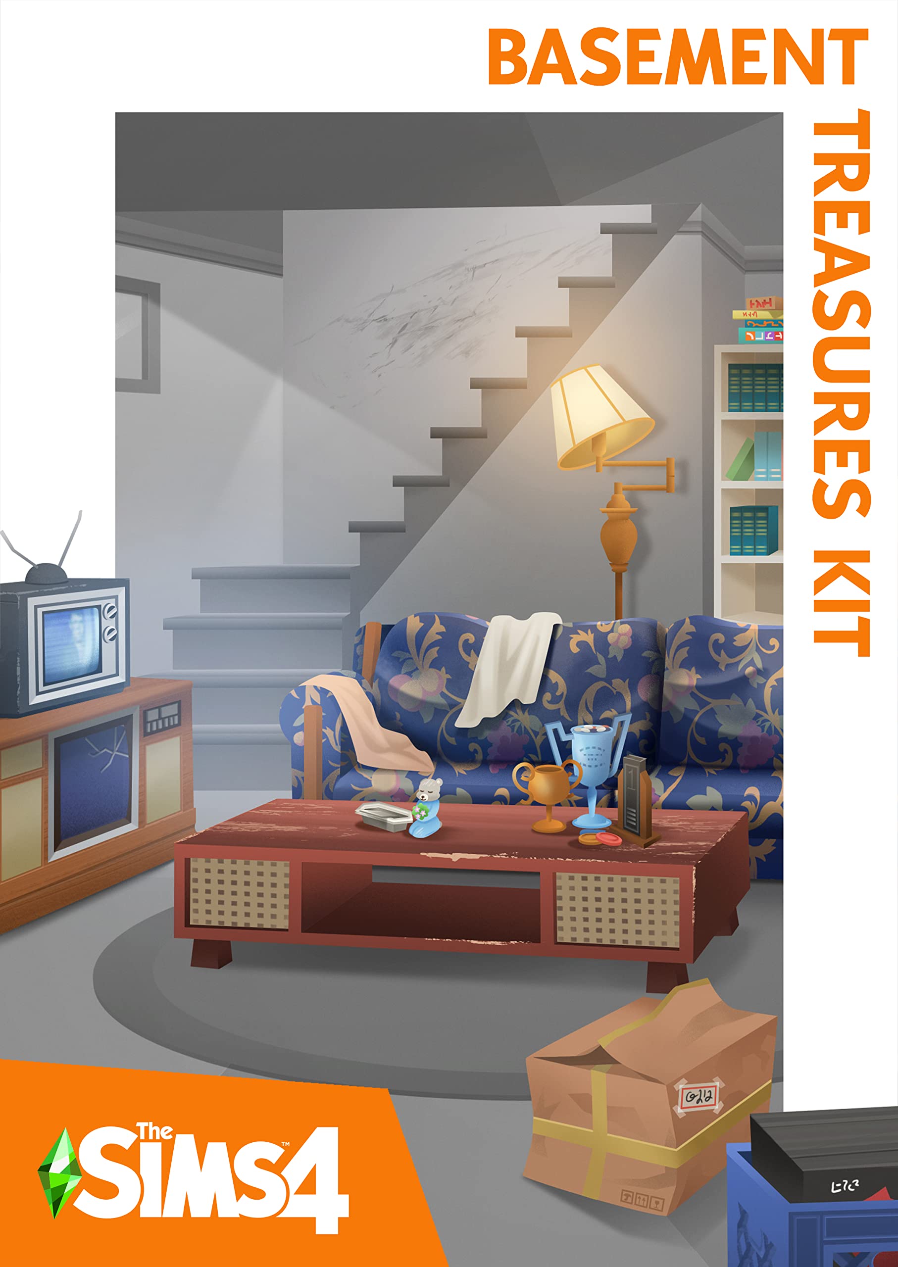 The Sims 4 Basement Treasures Kit (KIT23) - PC Download Code for EA App & Origin | English Version | Perfect for Home Decor & Hidden Item Gameplay