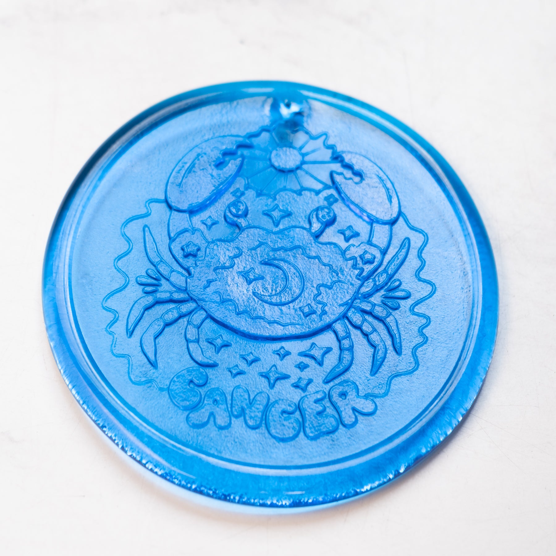 Liz Pavlovic 6-Inch Cancer Sundisc Pendant - Turquoise Gemstone Jewelry for Healing & Spiritual Protection | Perfect for Meditation, Yoga & Energy Balancing