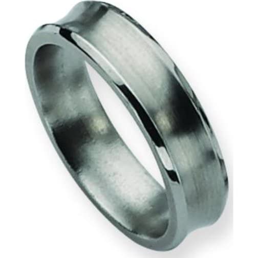 6mm Brushed Titanium Men's Wedding Ring Band - Size 11 - Durable & Comfortable for Everyday Wear, Anniversary Gifts & Special Occasions