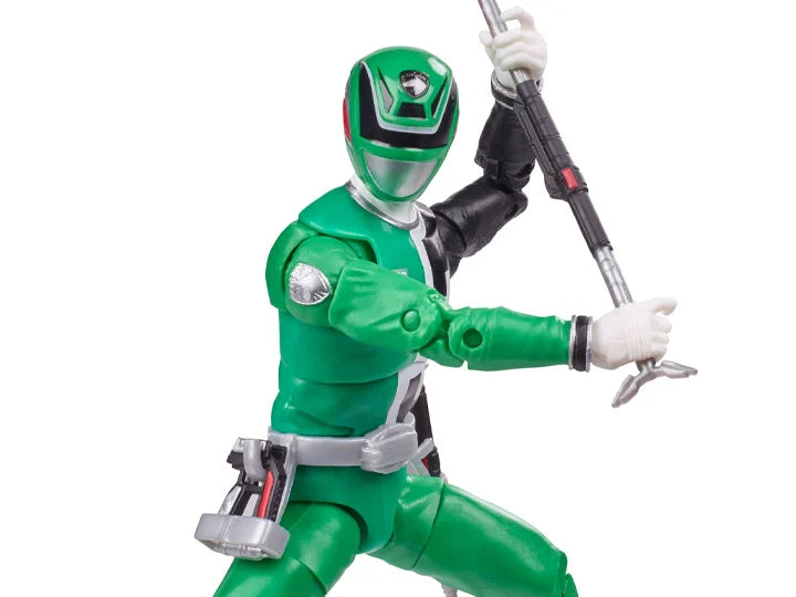 Power Rangers S.P.D. Lightning Collection S.P.D. Green Ranger Action Figure - Collectible Toy for Kids & Adults - Perfect for Display, Play & Cosplay