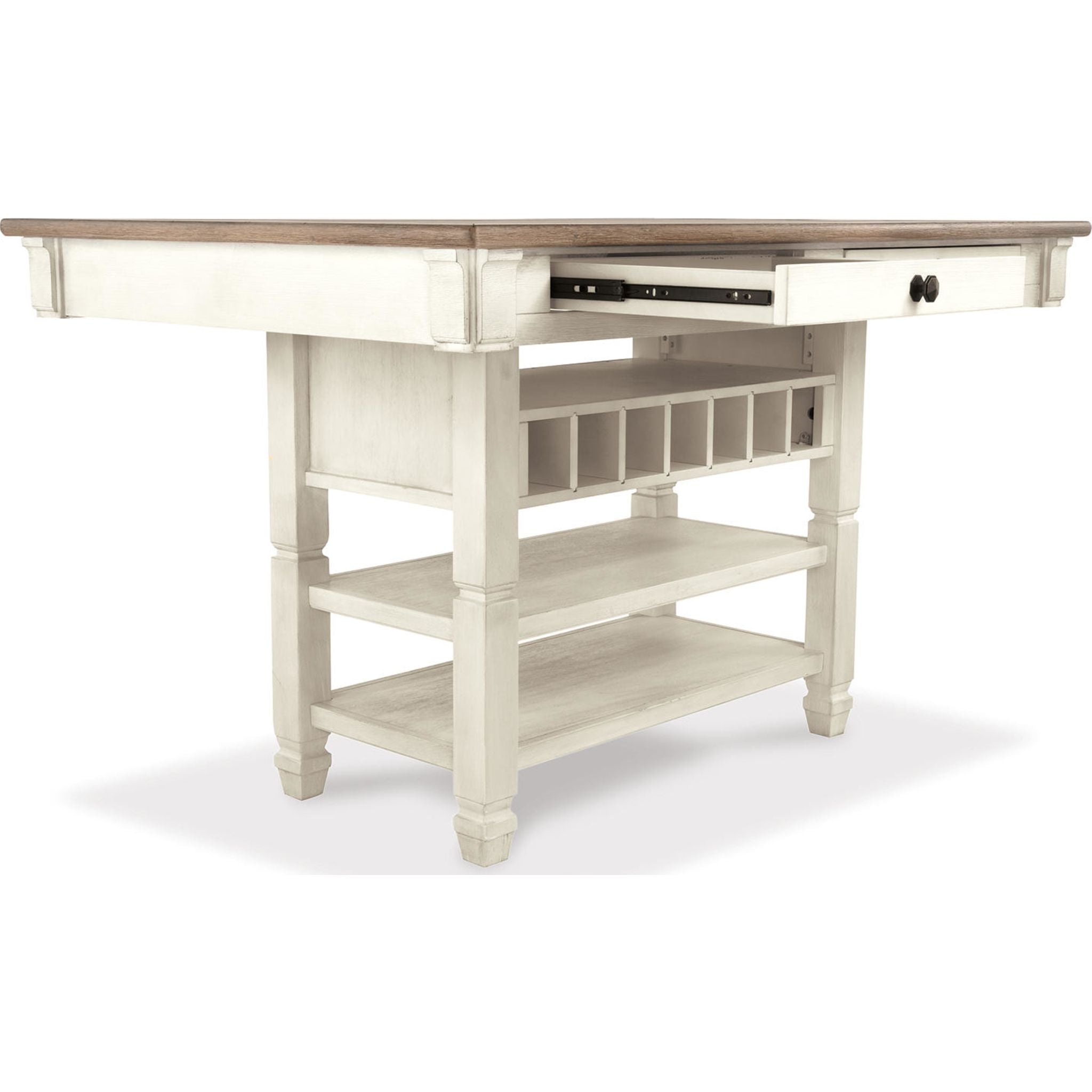 Bolanburg 5-Piece Counter Height Dining Set - Modern Kitchen Table and Stools for Small Spaces - Perfect for Breakfast Nook, Apartment, or Bar Area