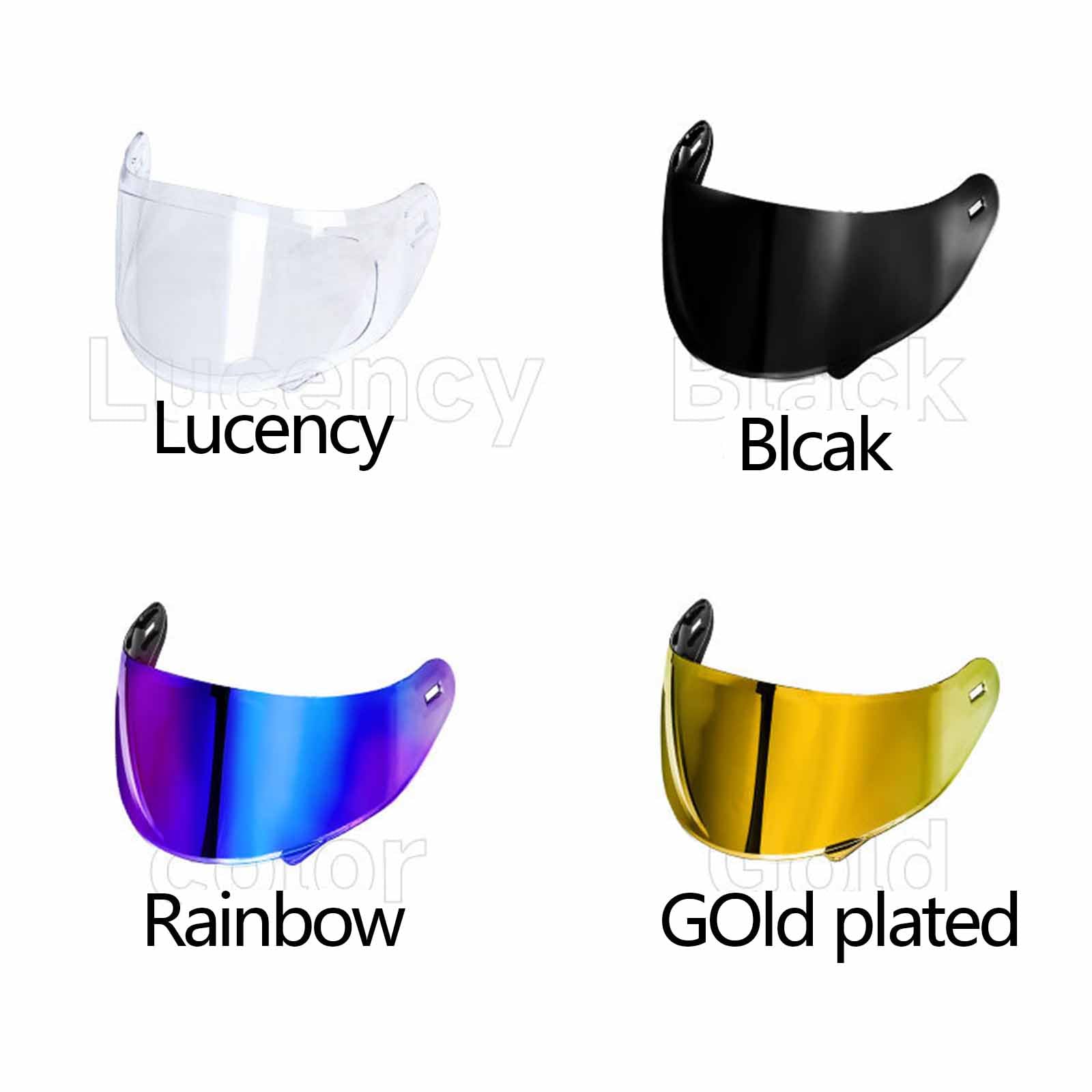 Cat Ears Motorcycle Helmet Visor - Windshield Lens for Open Helmets | Riding Protection