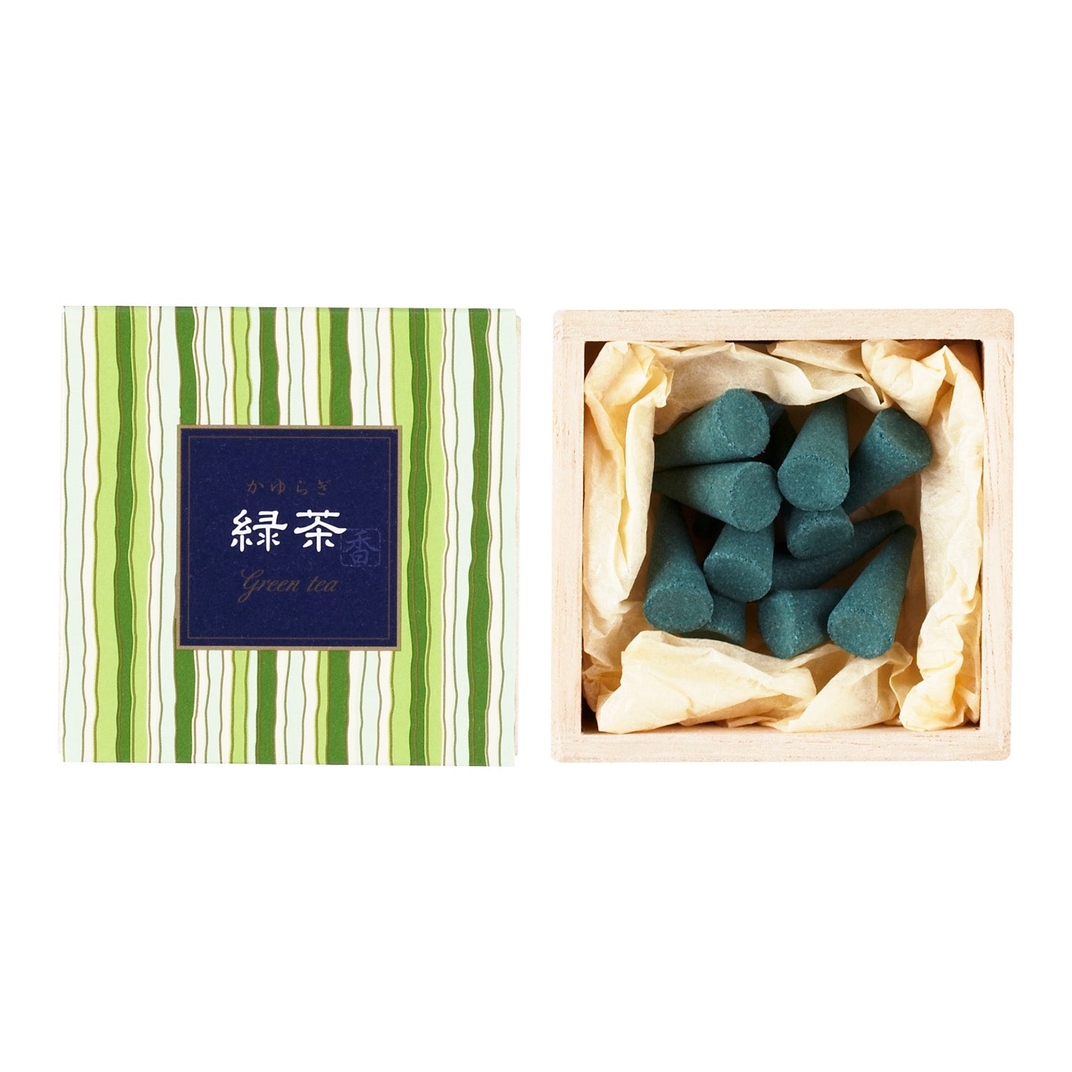 Nippon Kodo Kayuragi Cones Incense - 9 Fragrance Options for Relaxation, Meditation & Home Aromatherapy | Japanese Sandalwood, Cherry Blossom & More