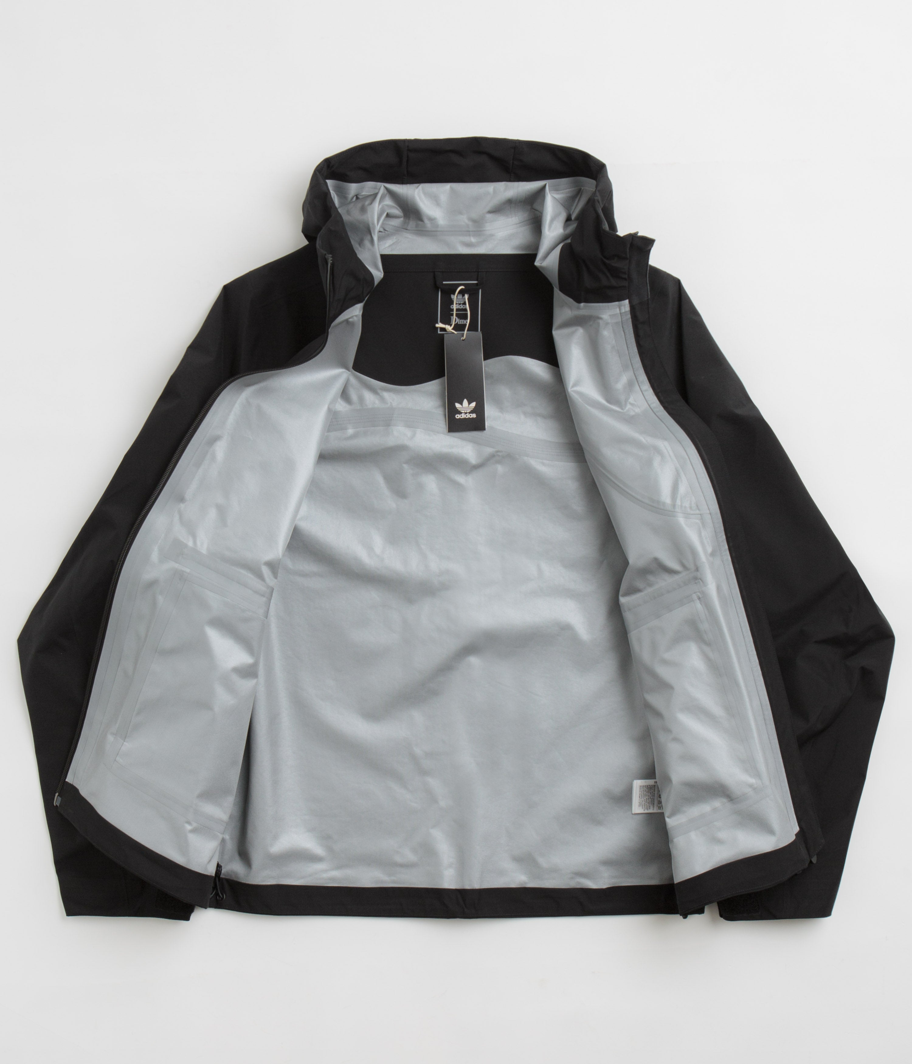 Adidas x Dime Stud Jacket - Black Men's Fashion Streetwear Jacket for Urban Style & Skateboarding