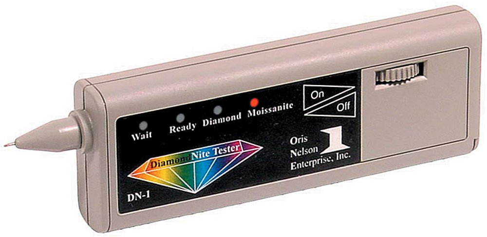Rs Mizar Diamondnite Dual Diamond Tester - Professional Gemstone Jewelry Testing Tool for Diamonds & Moissanite | Accurate DIA-650.00 | Perfect for Jewelers, Pawn Shops & Gemstone Enthusiasts