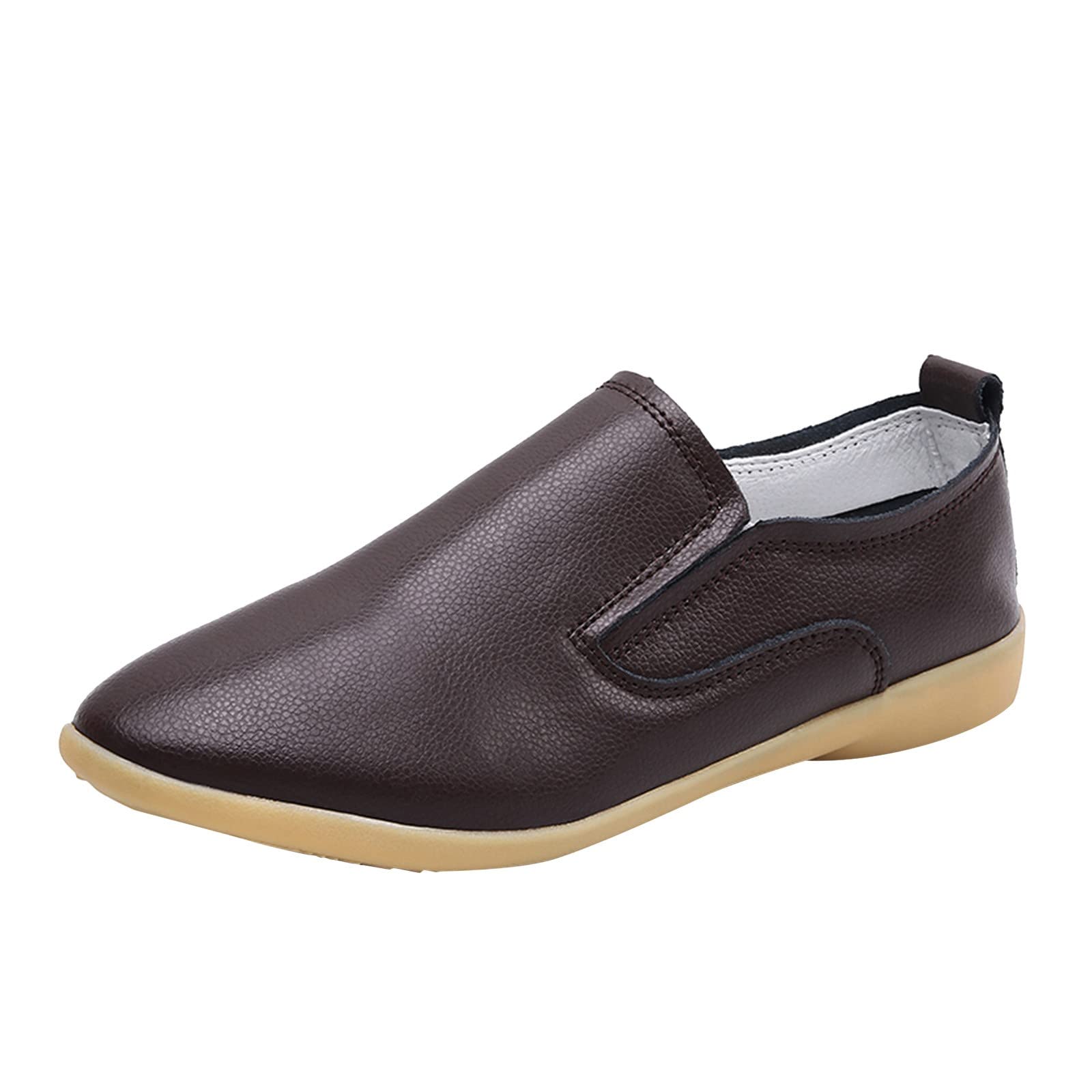 Breathable Women's Lace Up Casual Flats - Comfortable Slip-On Shoes for Everyday Wear | Perfect for Office, Walking & Indoor Use