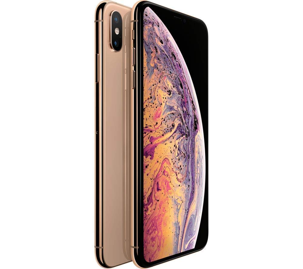 Refurbished Apple iPhone XS Max 256GB Gold - AT&T Unlocked Smartphone (US Version) | Premium Renewed Phone for Work, Travel & Entertainment
