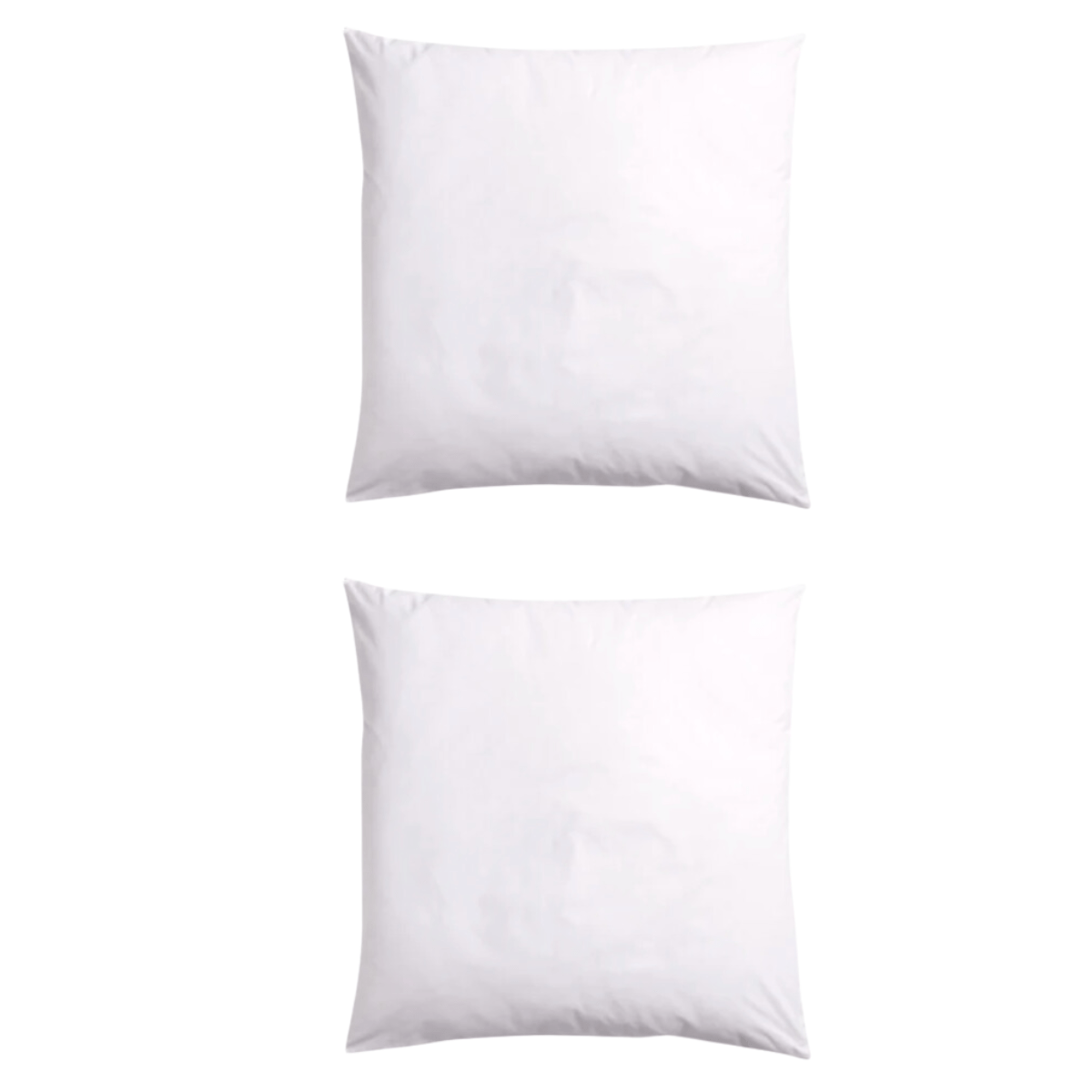 Premium 2-Pack Feather Cushion Inserts - Soft & Fluffy Pillow Filling for Sofas, Beds, and Home Decor - Perfect for Living Room, Bedroom, and Cozy Reading Nooks