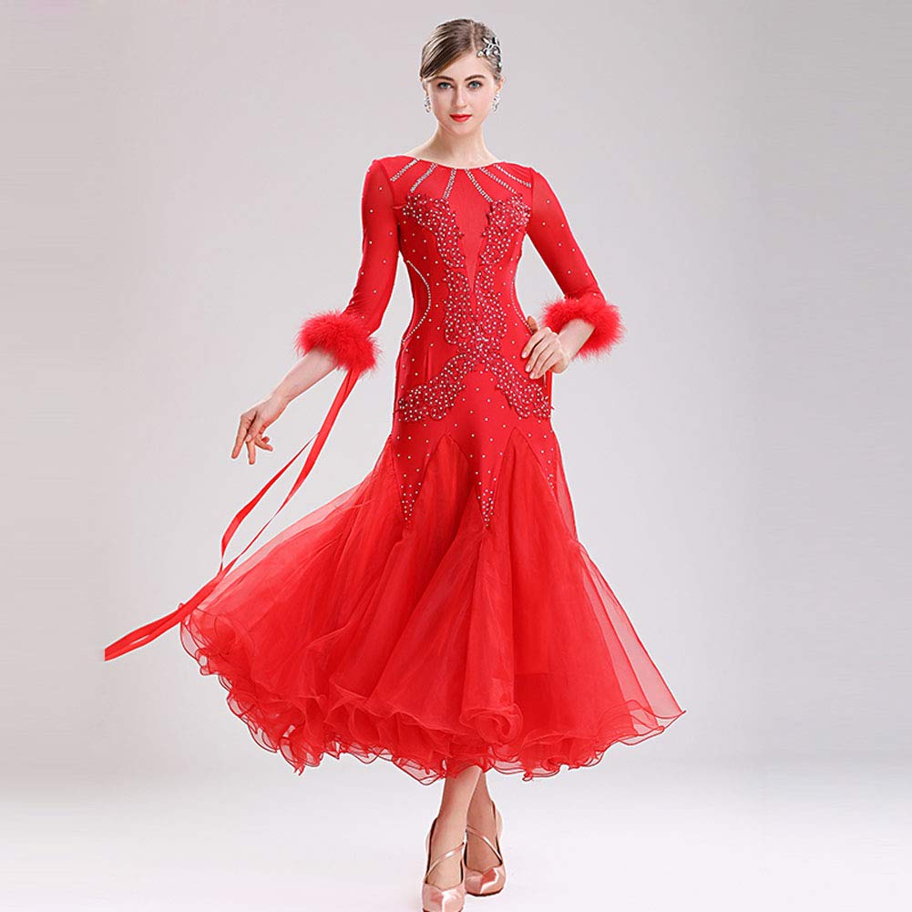 Elegant Ballroom Dance Dresses for Women - Latin, Waltz & Competition Gowns - Perfect for Dance Performances, Competitions & Social Events